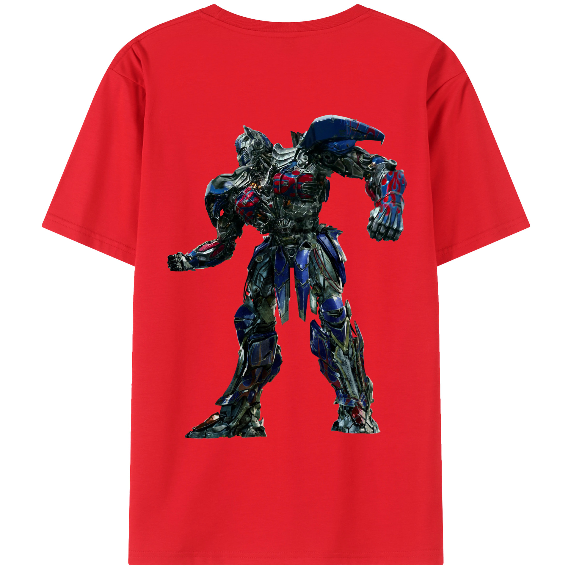 （画像用）  綿100％ メンズ半袖Tシャツ（バックプリント） 通気性