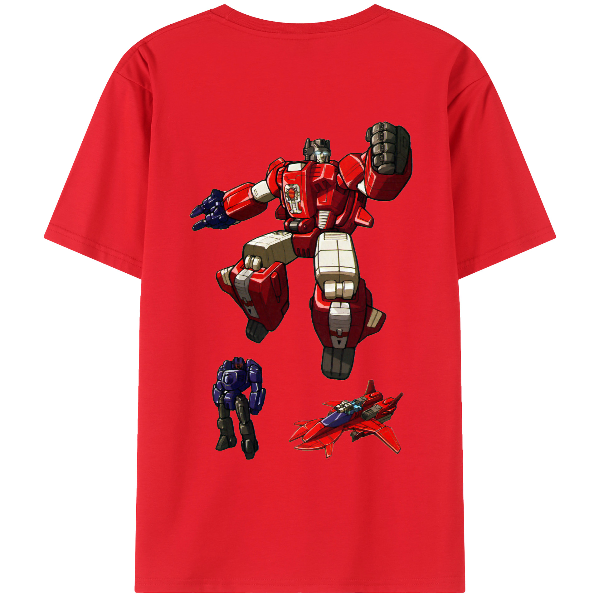 （画像用）  綿100％ メンズ半袖Tシャツ（バックプリント） 通気性