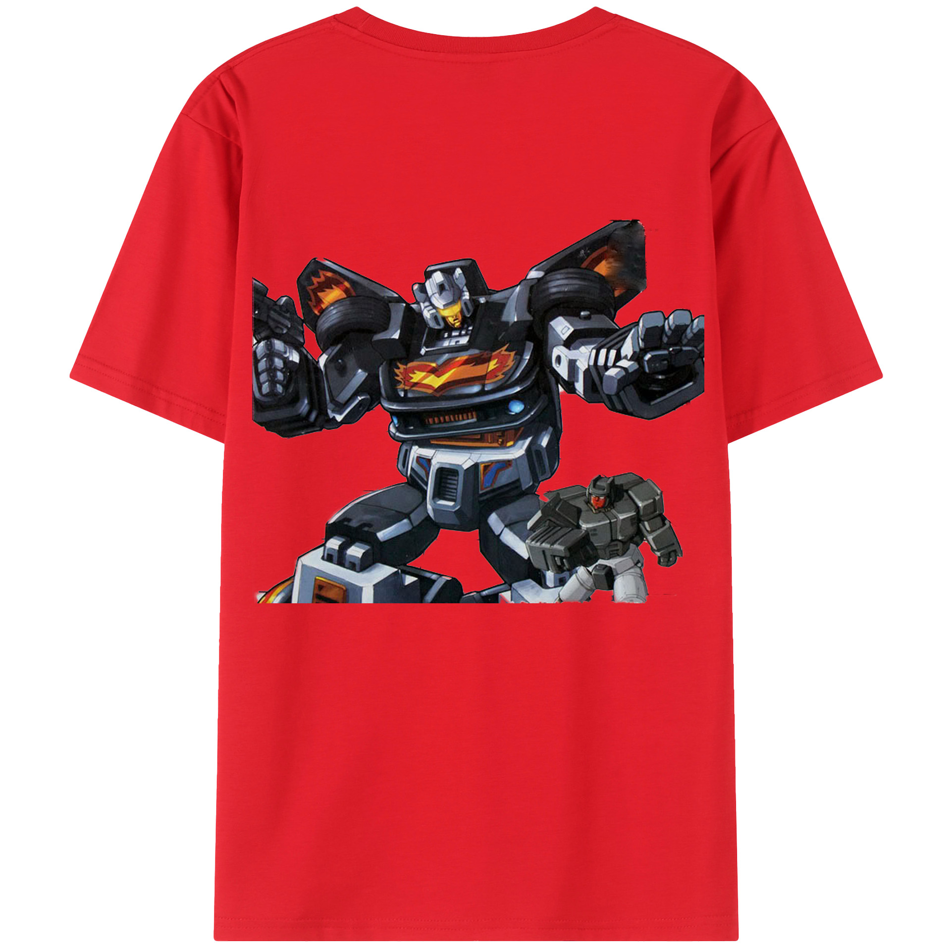 （画像用）  綿100％ メンズ半袖Tシャツ（バックプリント） 通気性