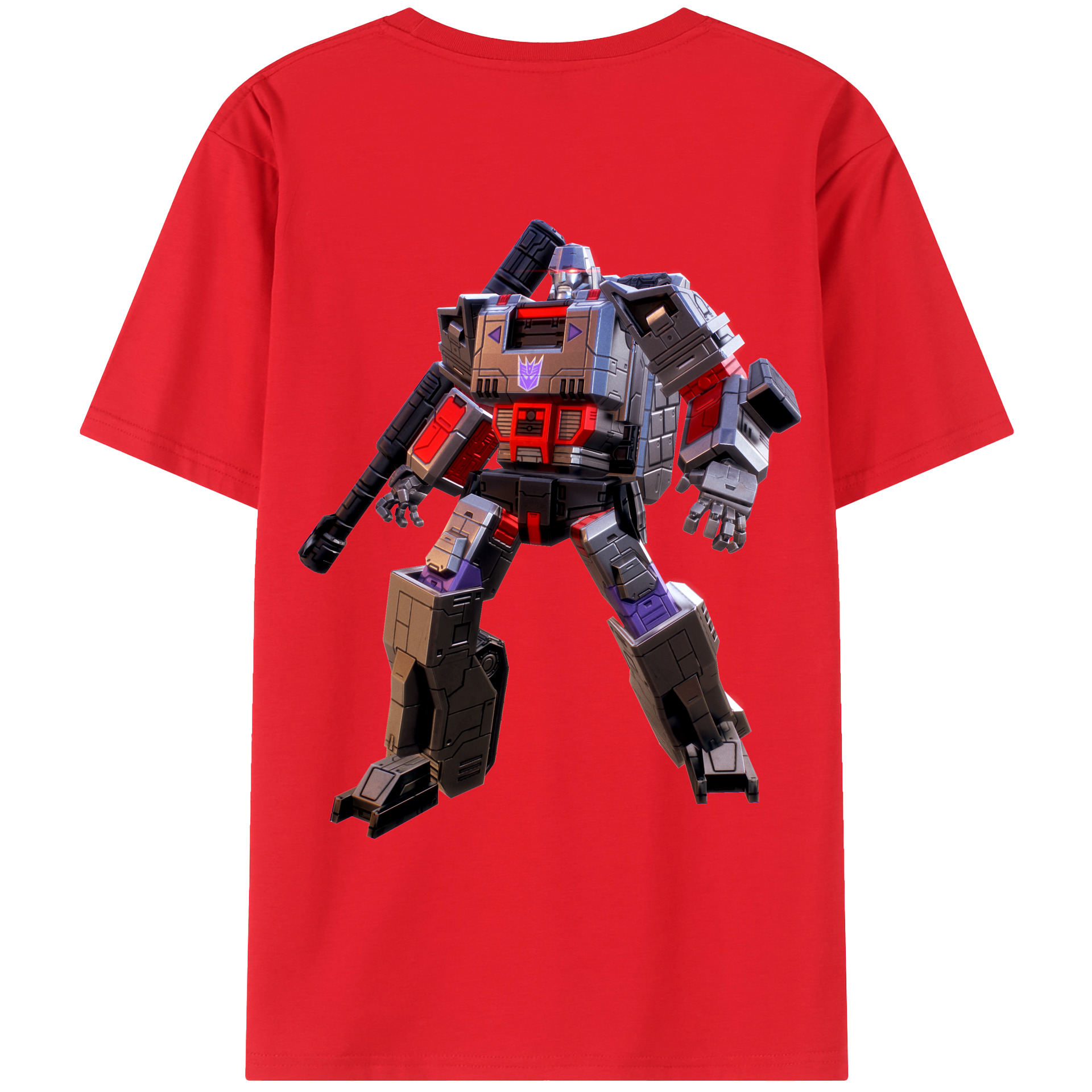 （画像用）  綿100％ メンズ半袖Tシャツ（バックプリント） 通気性