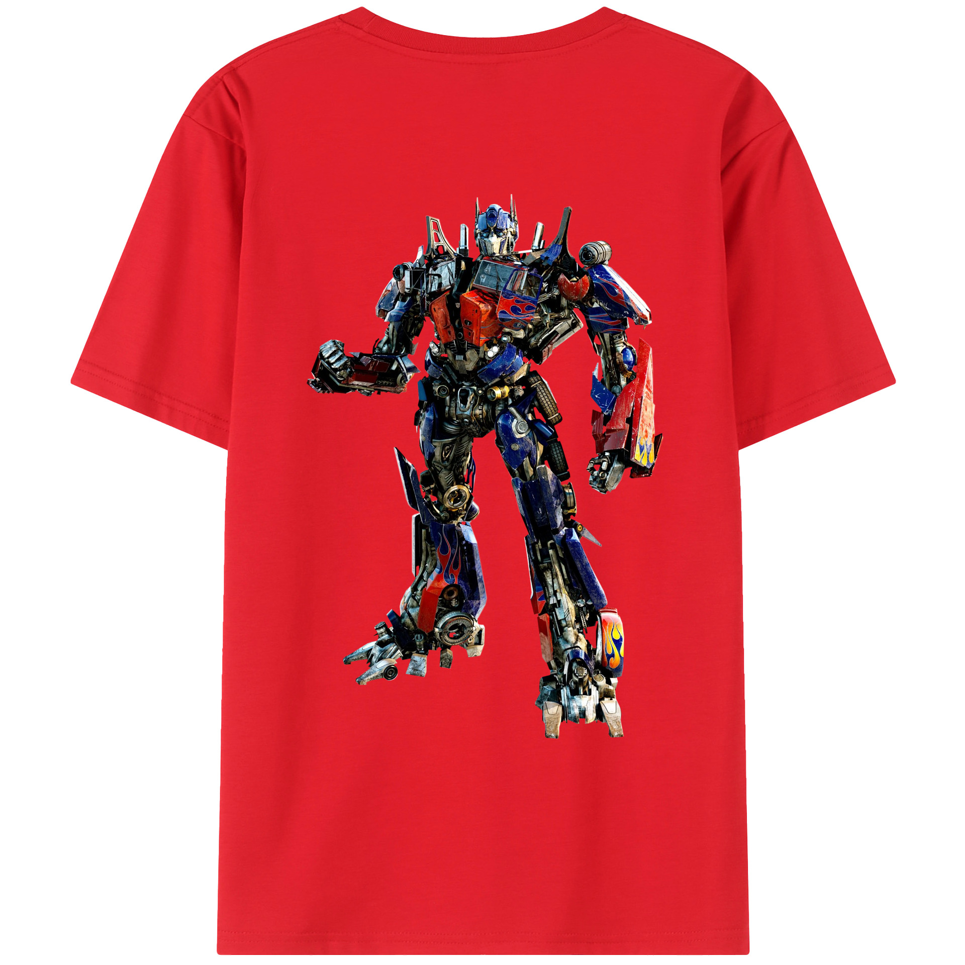 （画像用）  綿100％ メンズ半袖Tシャツ（バックプリント） 通気性