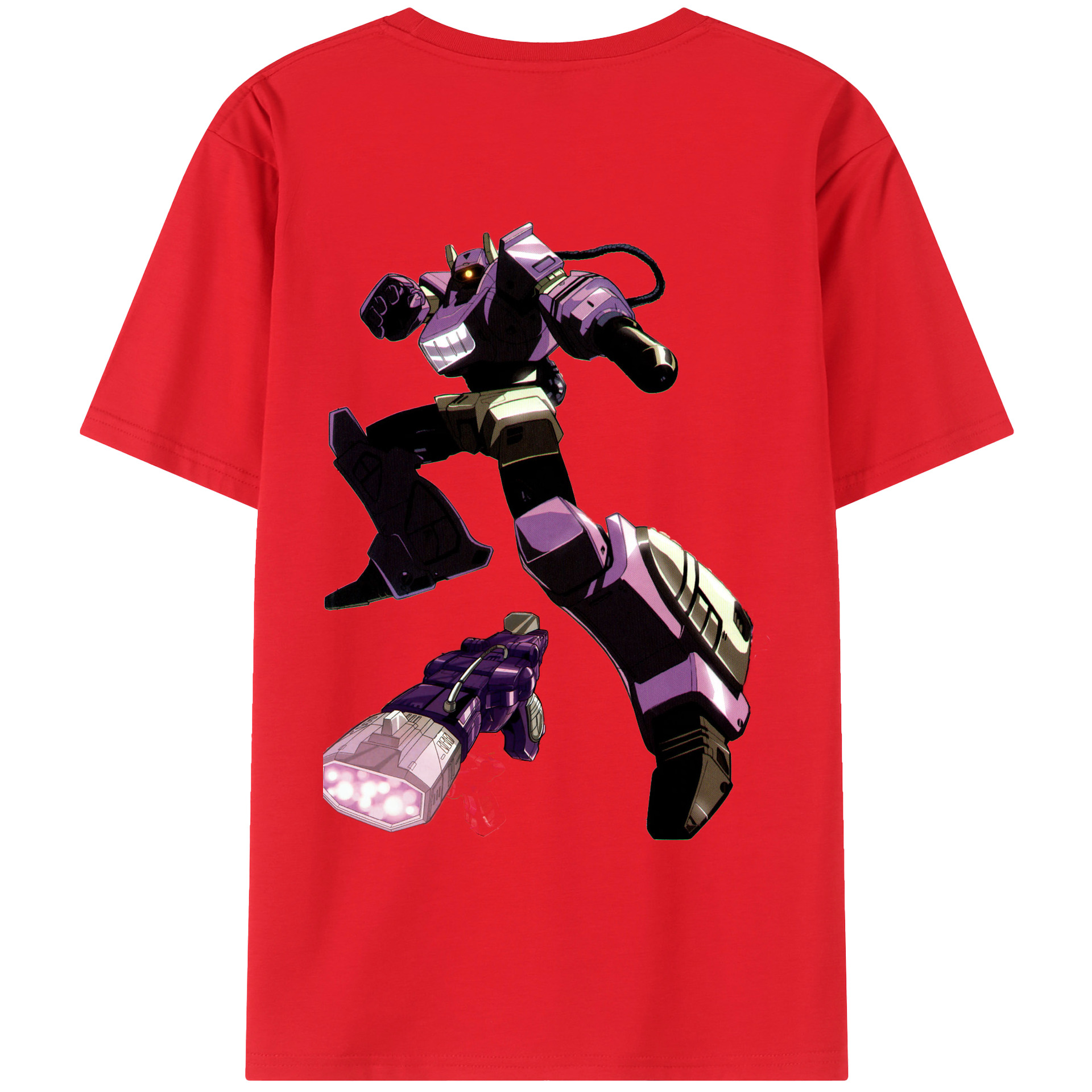 （画像用）  綿100％ メンズ半袖Tシャツ（バックプリント） 通気性