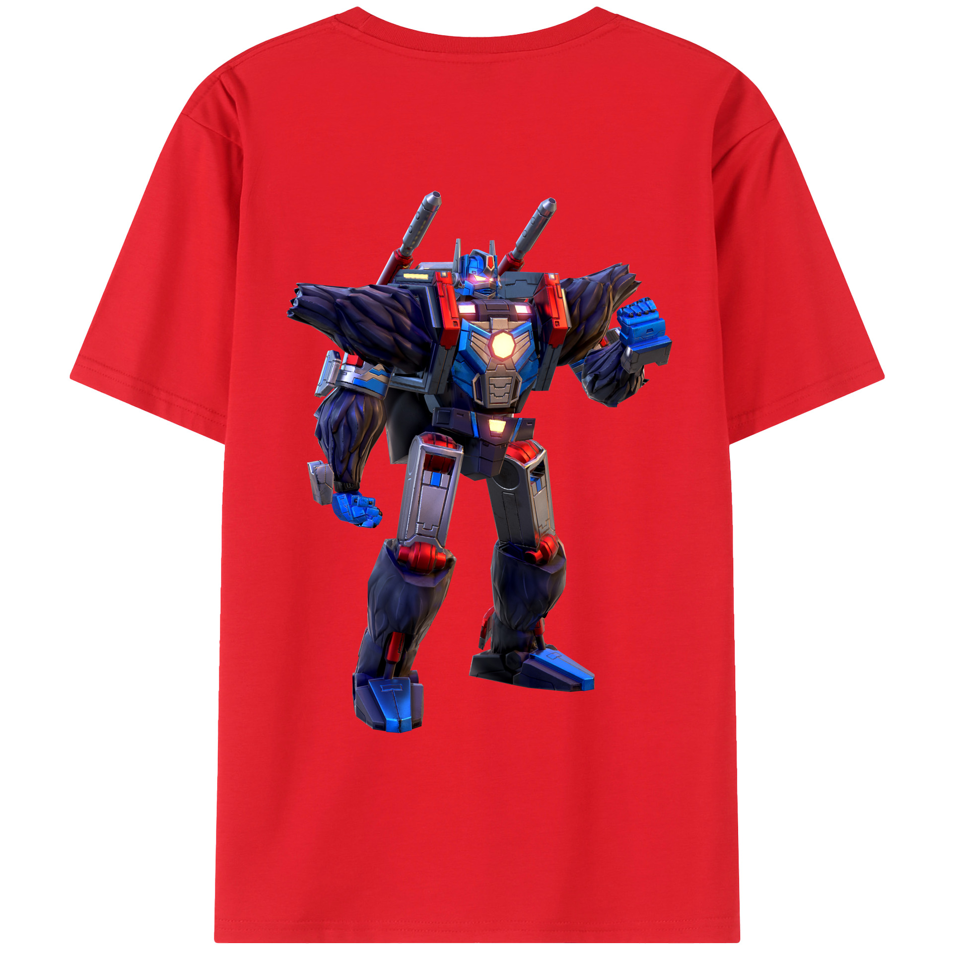 （画像用）  綿100％ メンズ半袖Tシャツ（バックプリント） 通気性