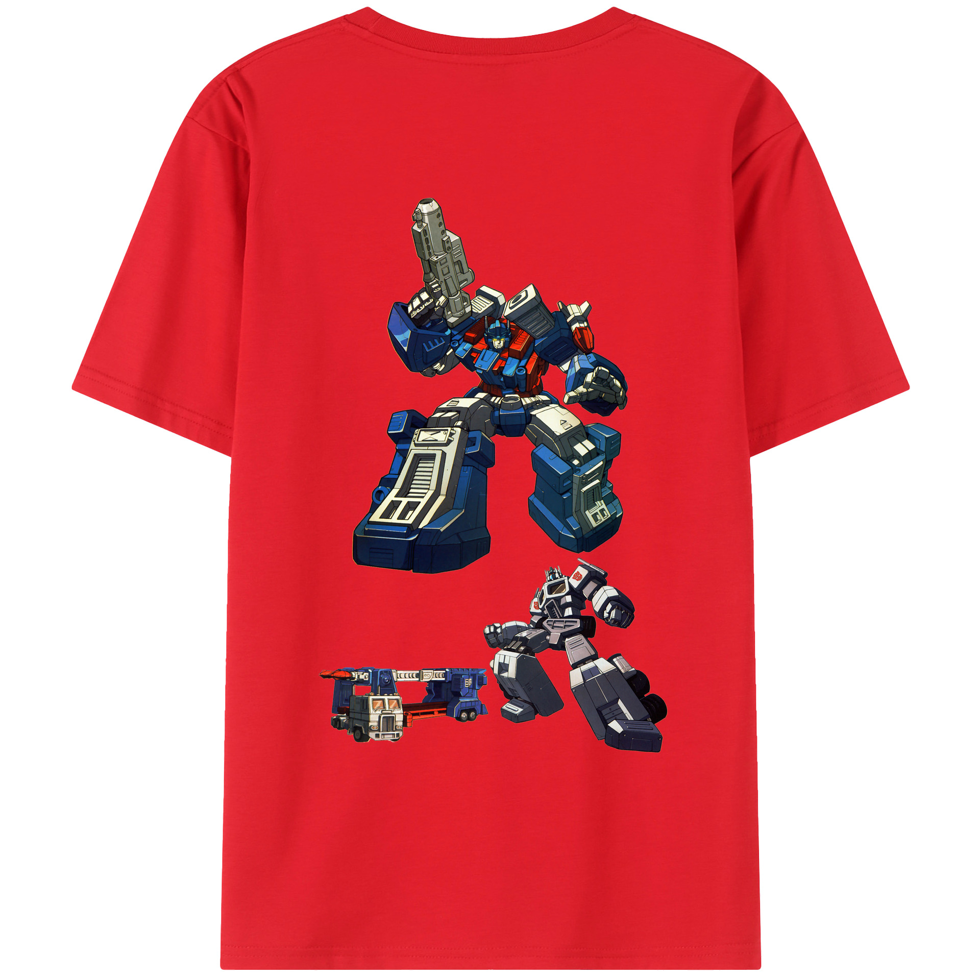 （画像用）  綿100％ メンズ半袖Tシャツ（バックプリント） 通気性