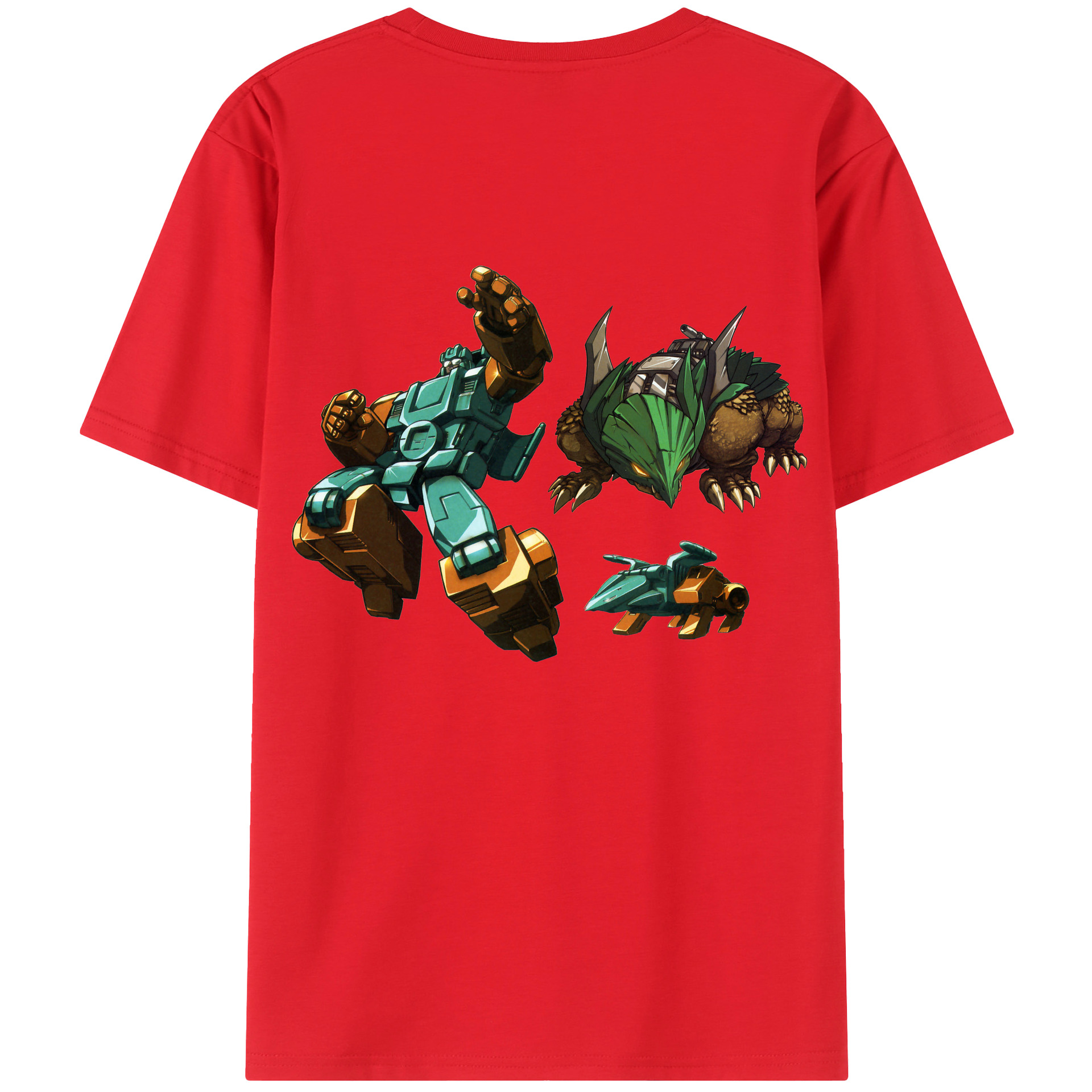 （画像用）  綿100％ メンズ半袖Tシャツ（バックプリント） 通気性