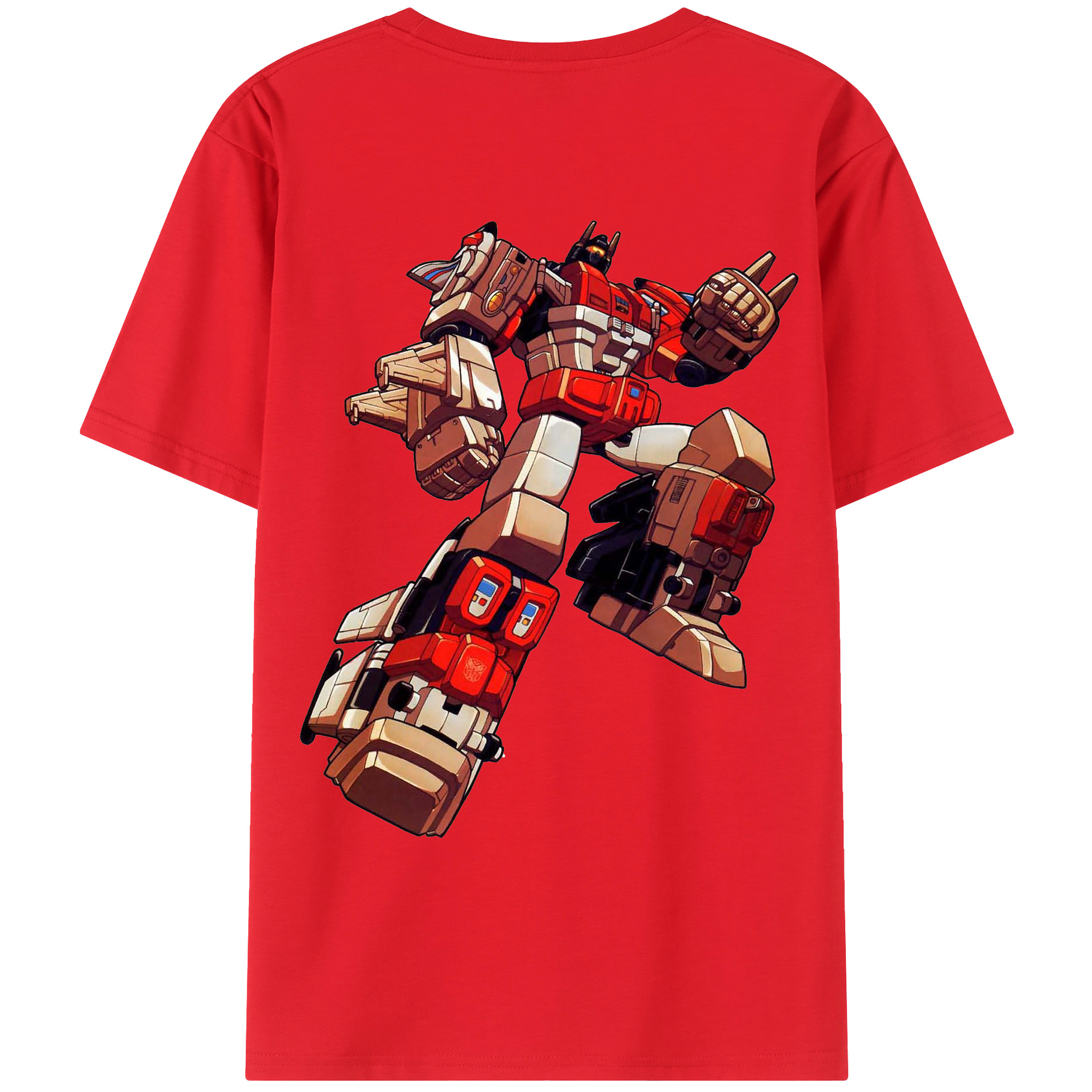 （画像用）  綿100％ メンズ半袖Tシャツ（バックプリント） 通気性