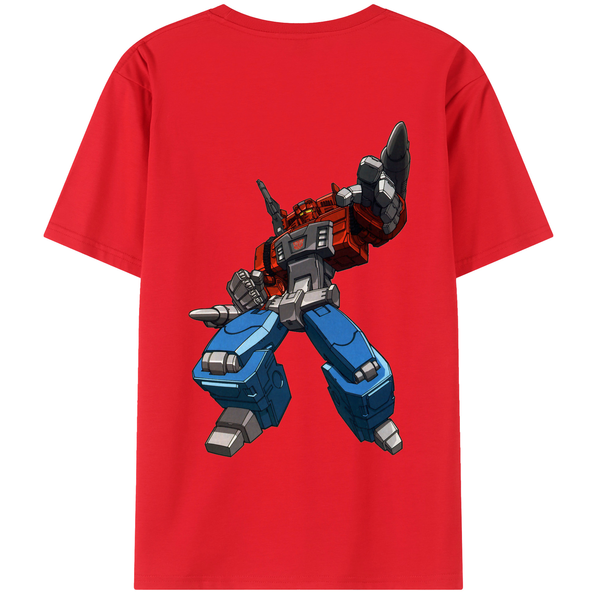 （画像用）  綿100％ メンズ半袖Tシャツ（バックプリント） 通気性