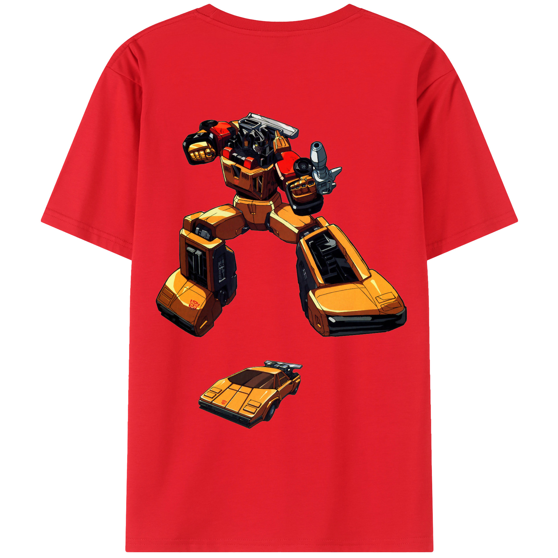 （画像用）  綿100％ メンズ半袖Tシャツ（バックプリント） 通気性