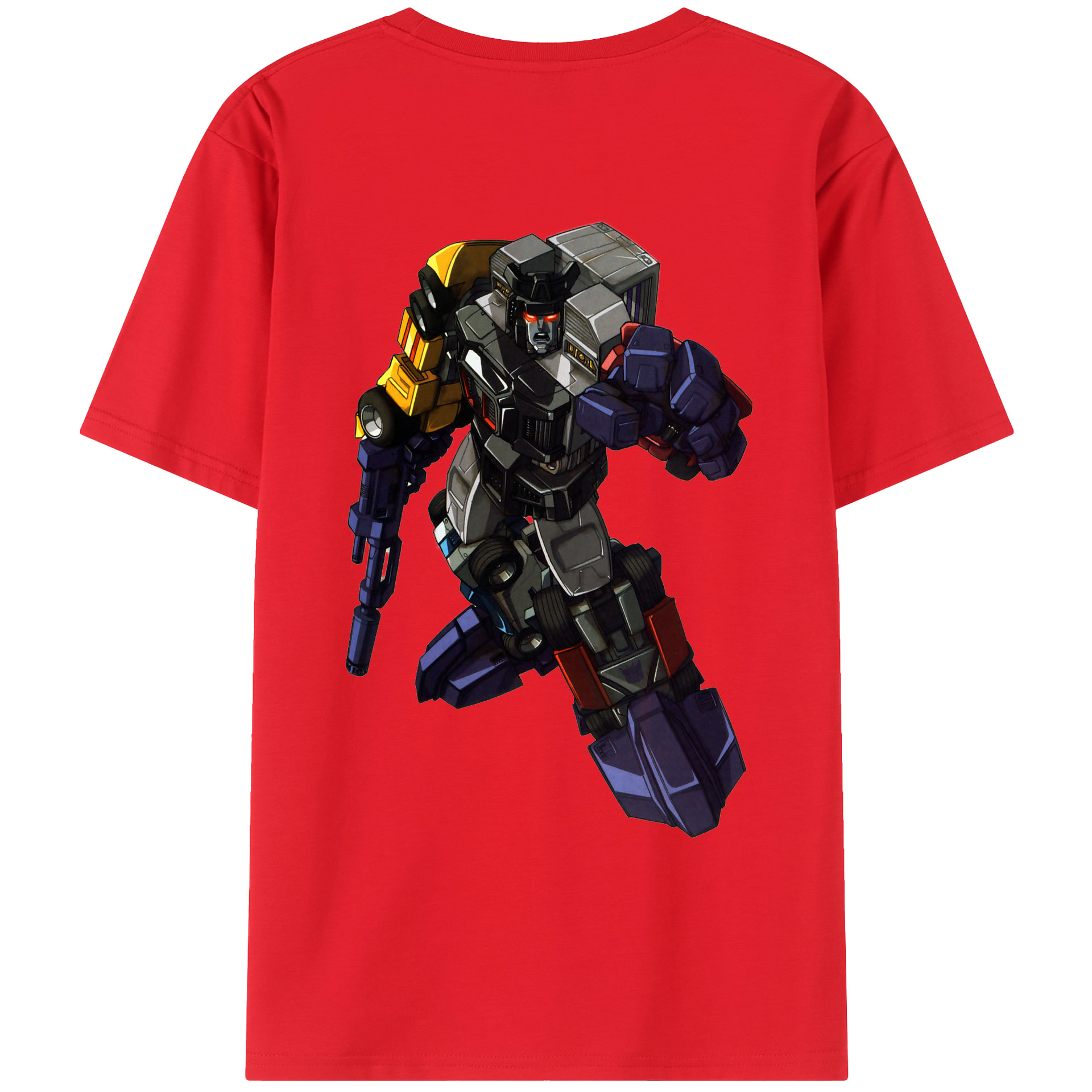 （画像用）  綿100％ メンズ半袖Tシャツ（バックプリント） 通気性