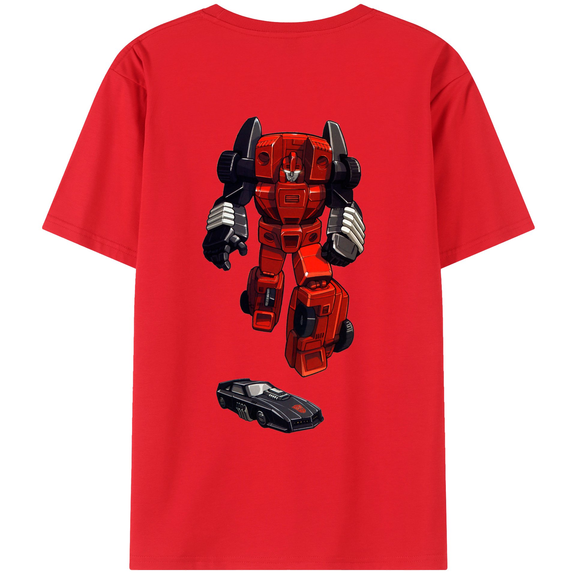 （画像用）  綿100％ メンズ半袖Tシャツ（バックプリント） 通気性