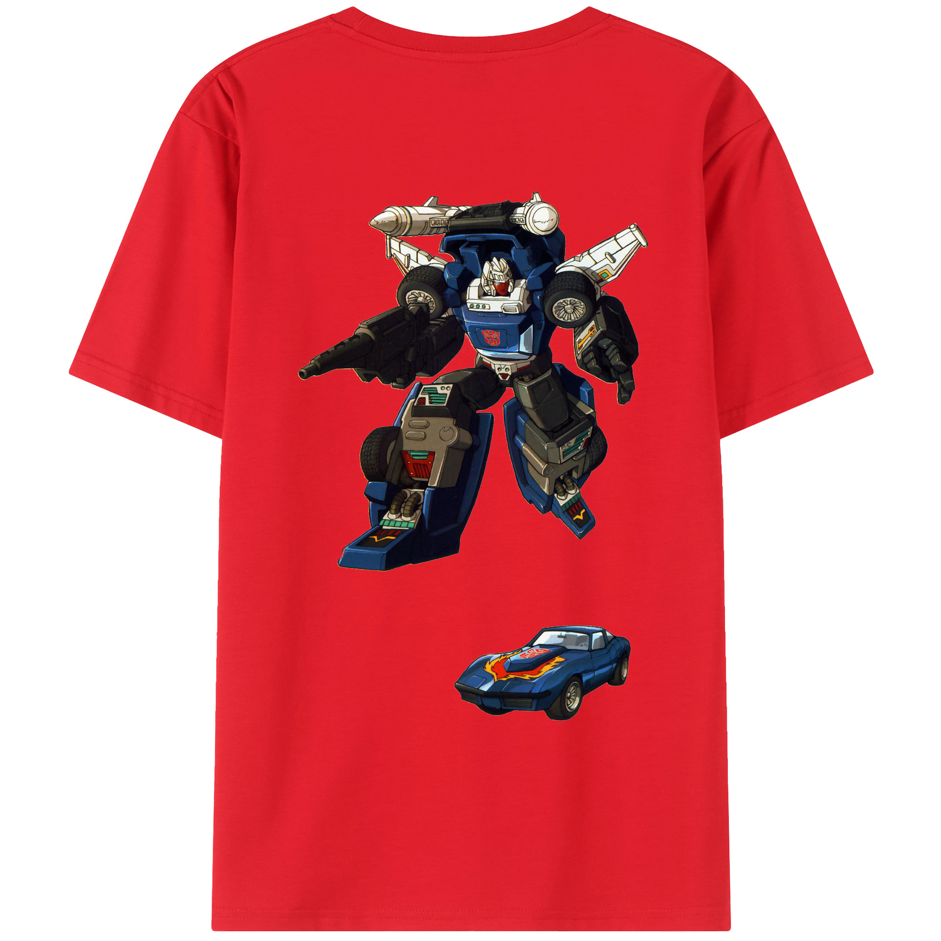 （画像用）  綿100％ メンズ半袖Tシャツ（バックプリント） 通気性