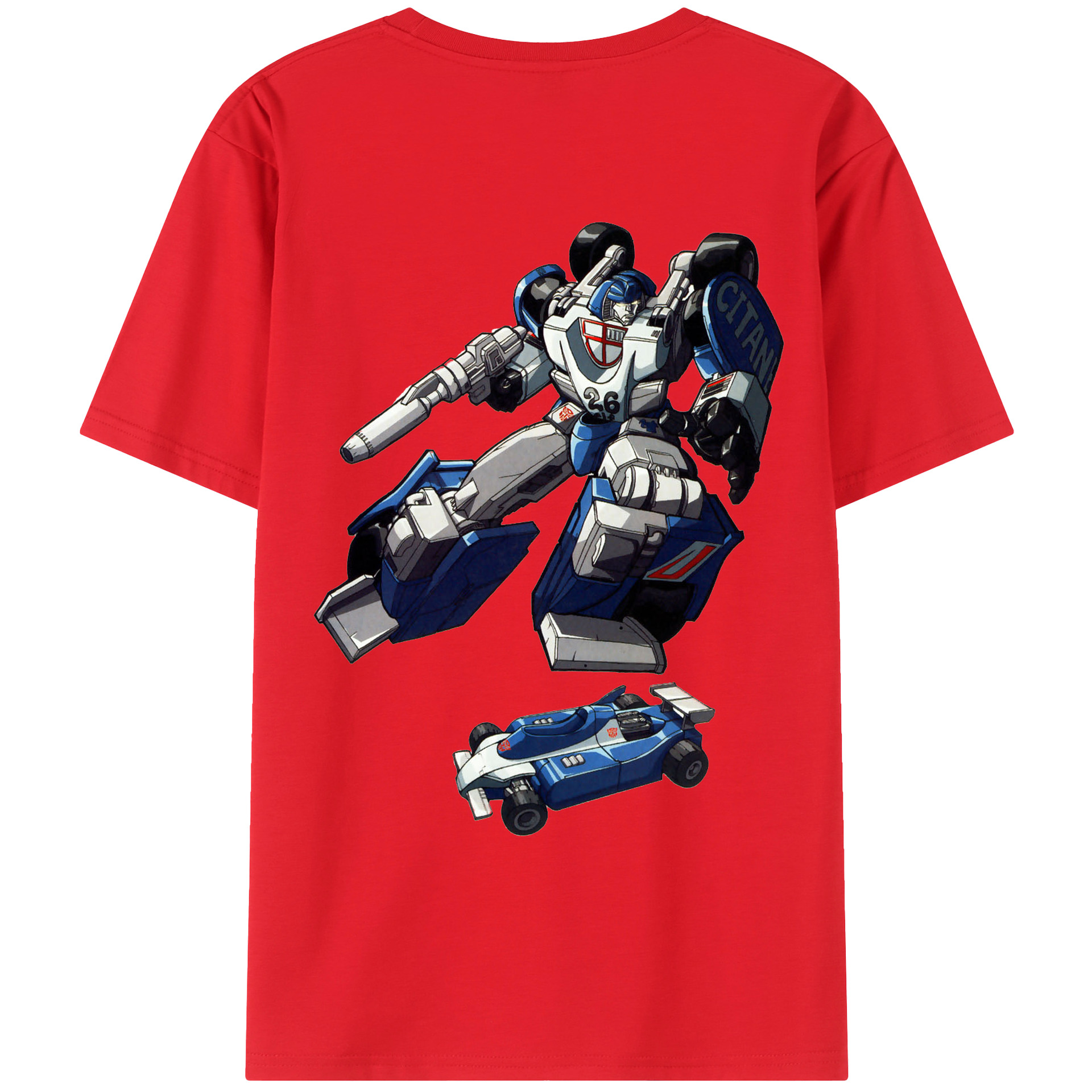 （画像用）  綿100％ メンズ半袖Tシャツ（バックプリント） 通気性