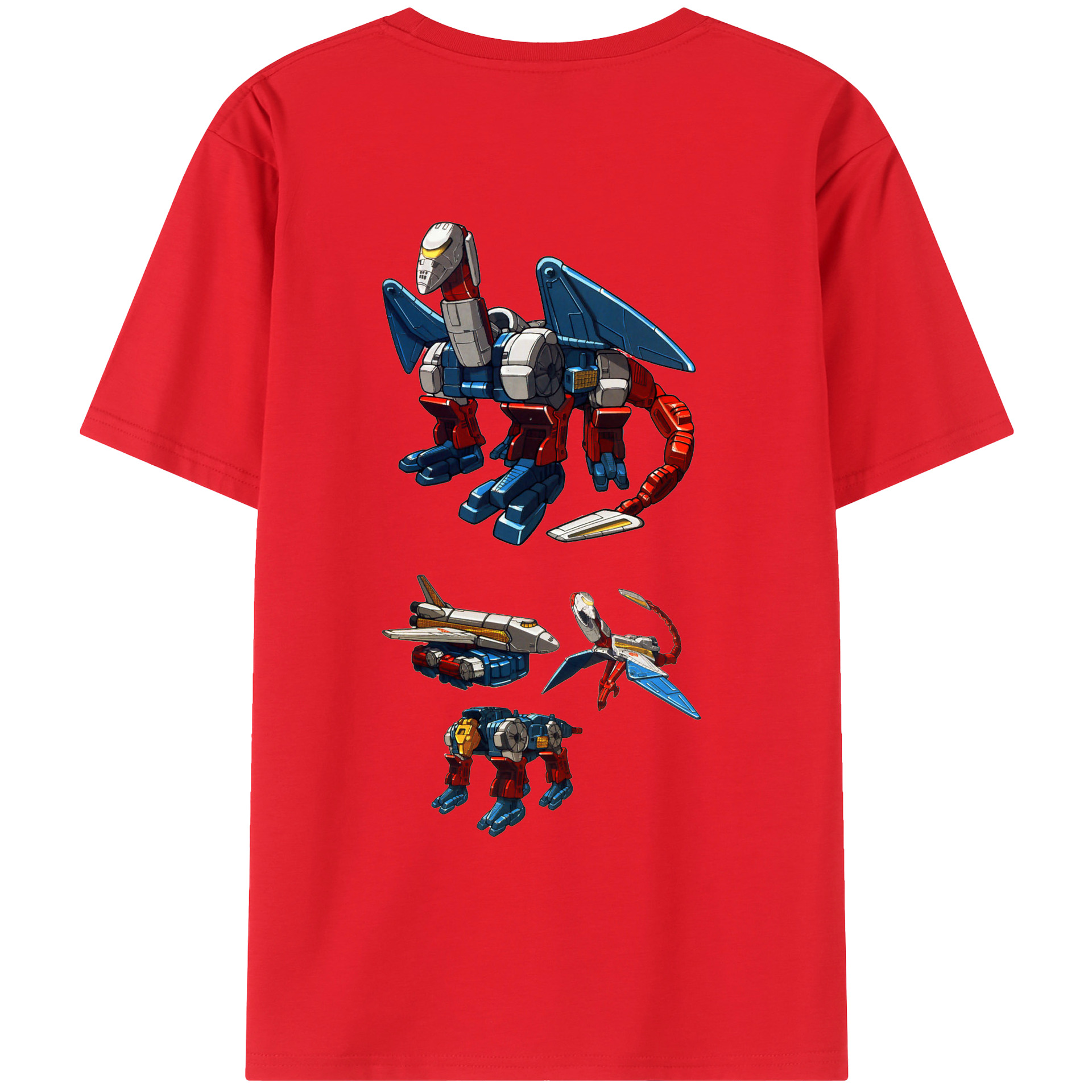 （画像用）  綿100％ メンズ半袖Tシャツ（バックプリント） 通気性