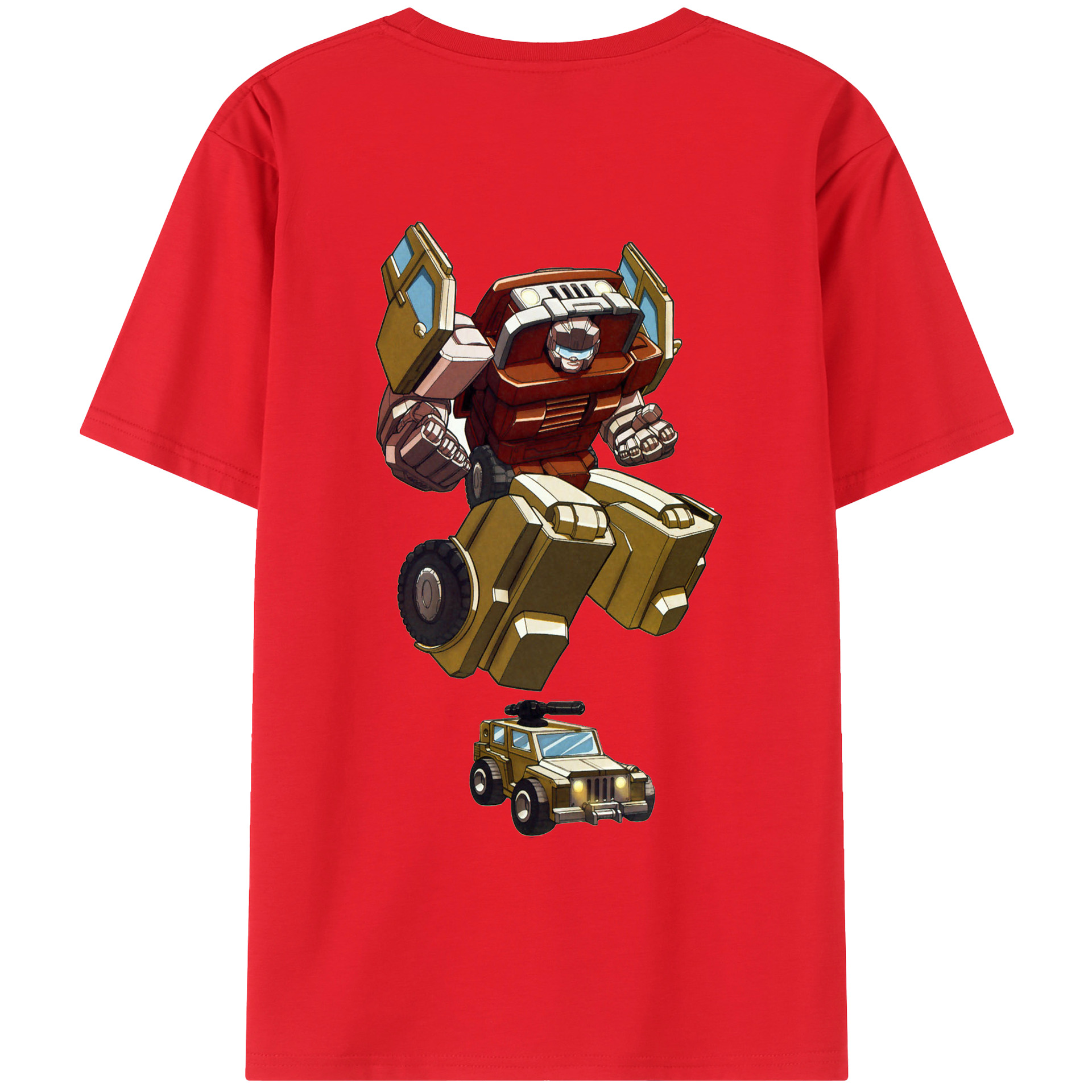 （画像用）  綿100％ メンズ半袖Tシャツ（バックプリント） 通気性