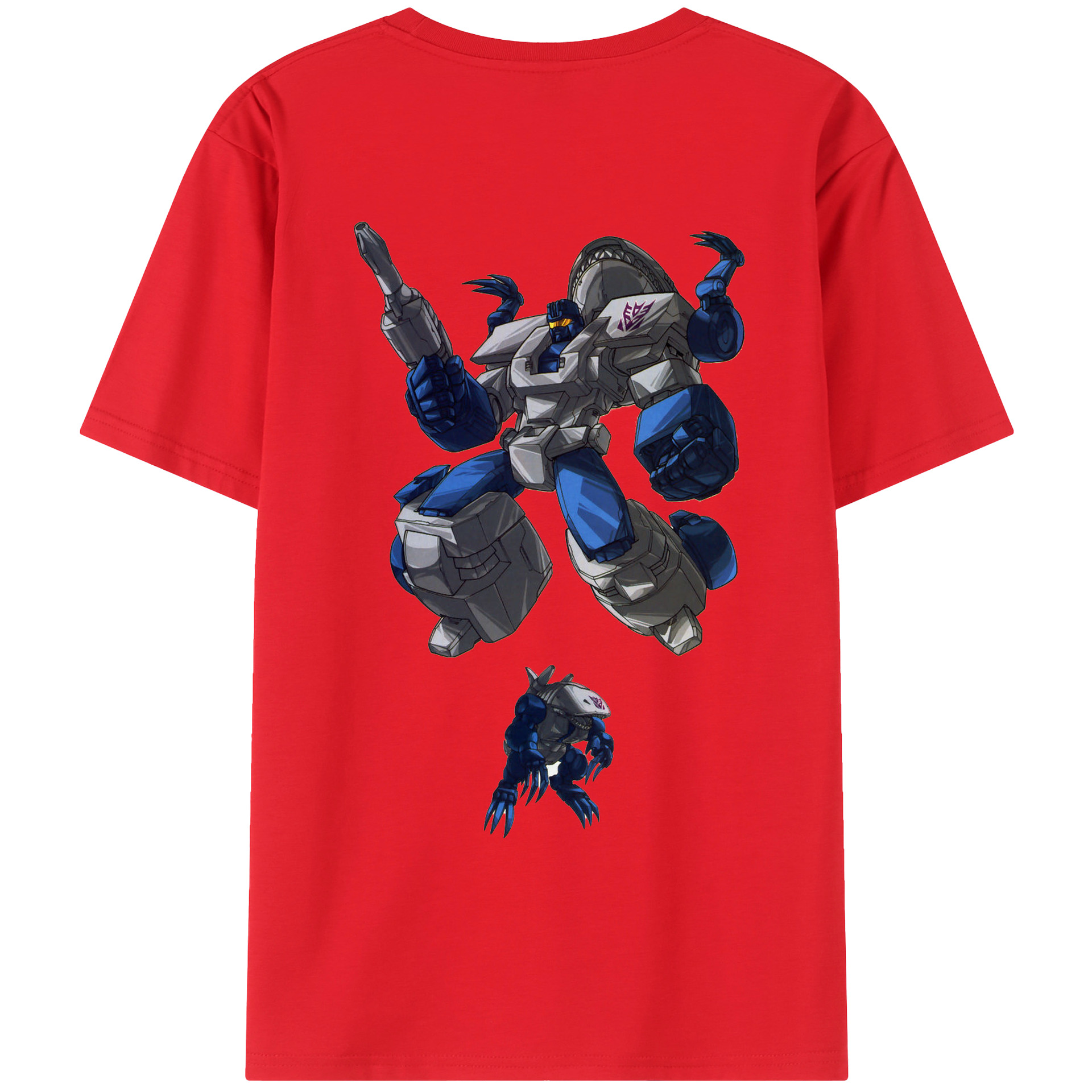 （画像用）  綿100％ メンズ半袖Tシャツ（バックプリント） 通気性
