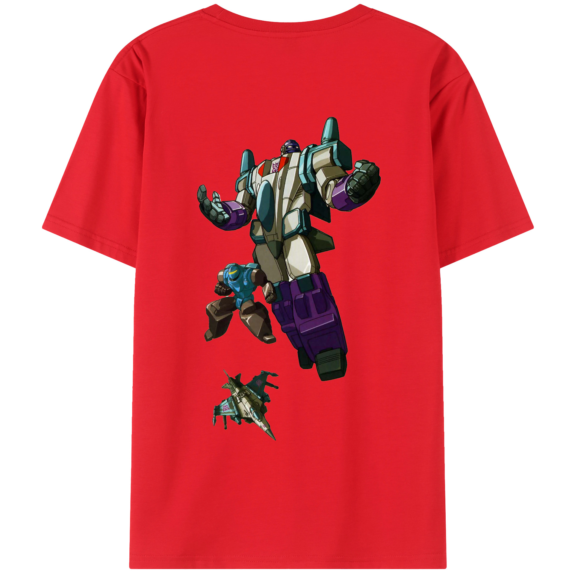 （画像用）  綿100％ メンズ半袖Tシャツ（バックプリント） 通気性