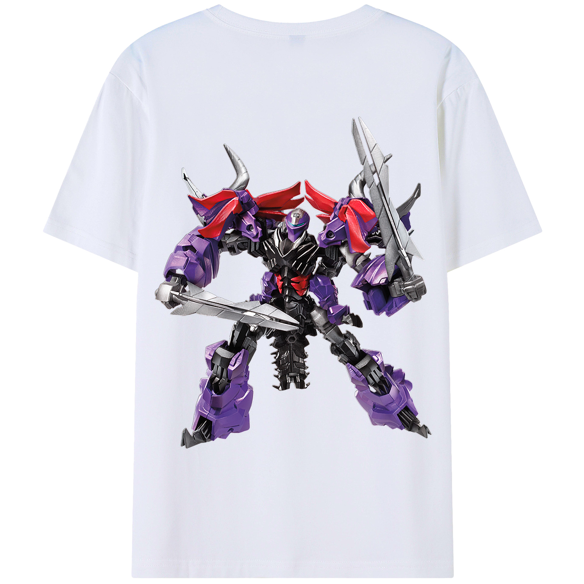 （画像用）  綿100％ メンズ半袖Tシャツ（バックプリント） 通気性