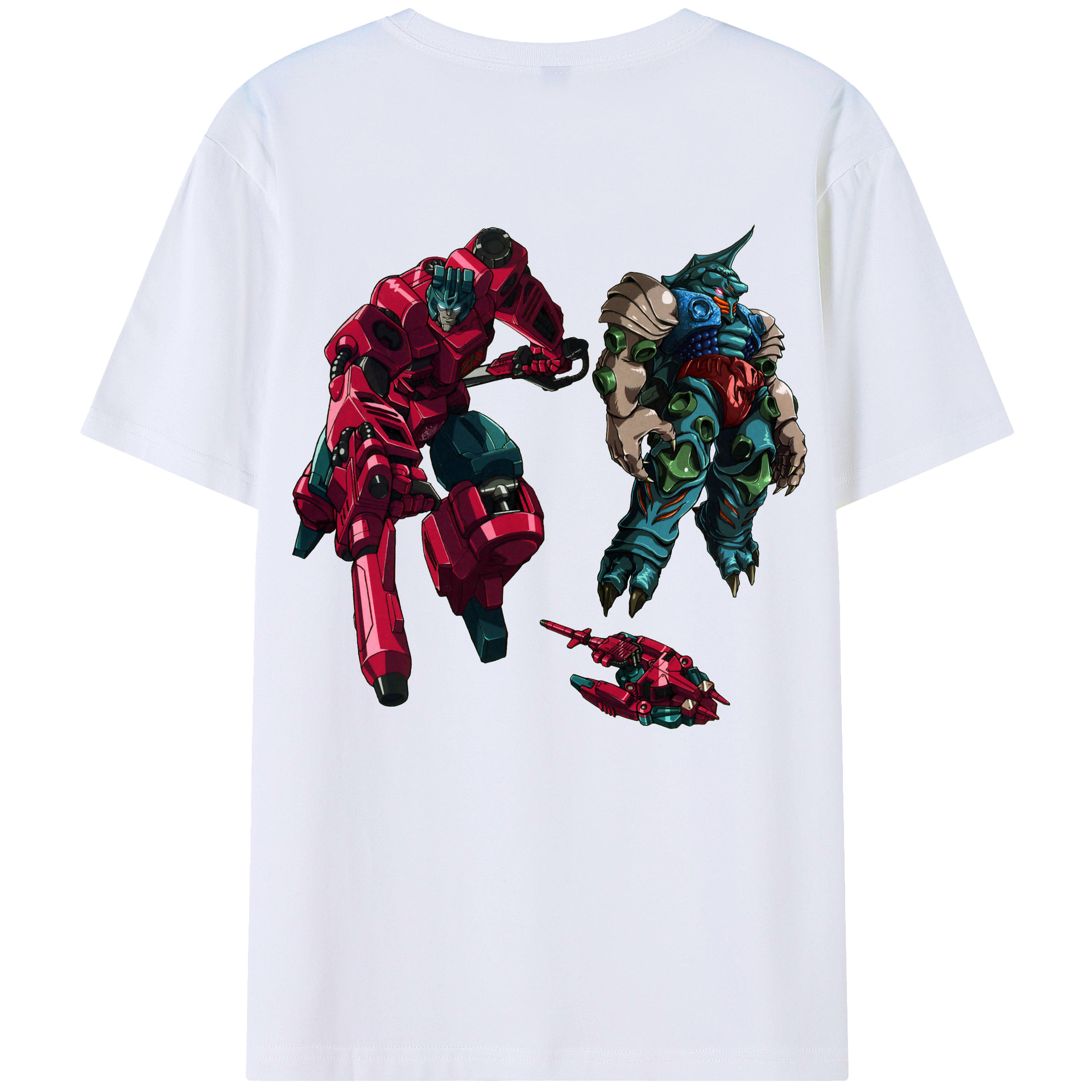 （画像用）  綿100％ メンズ半袖Tシャツ（バックプリント） 通気性