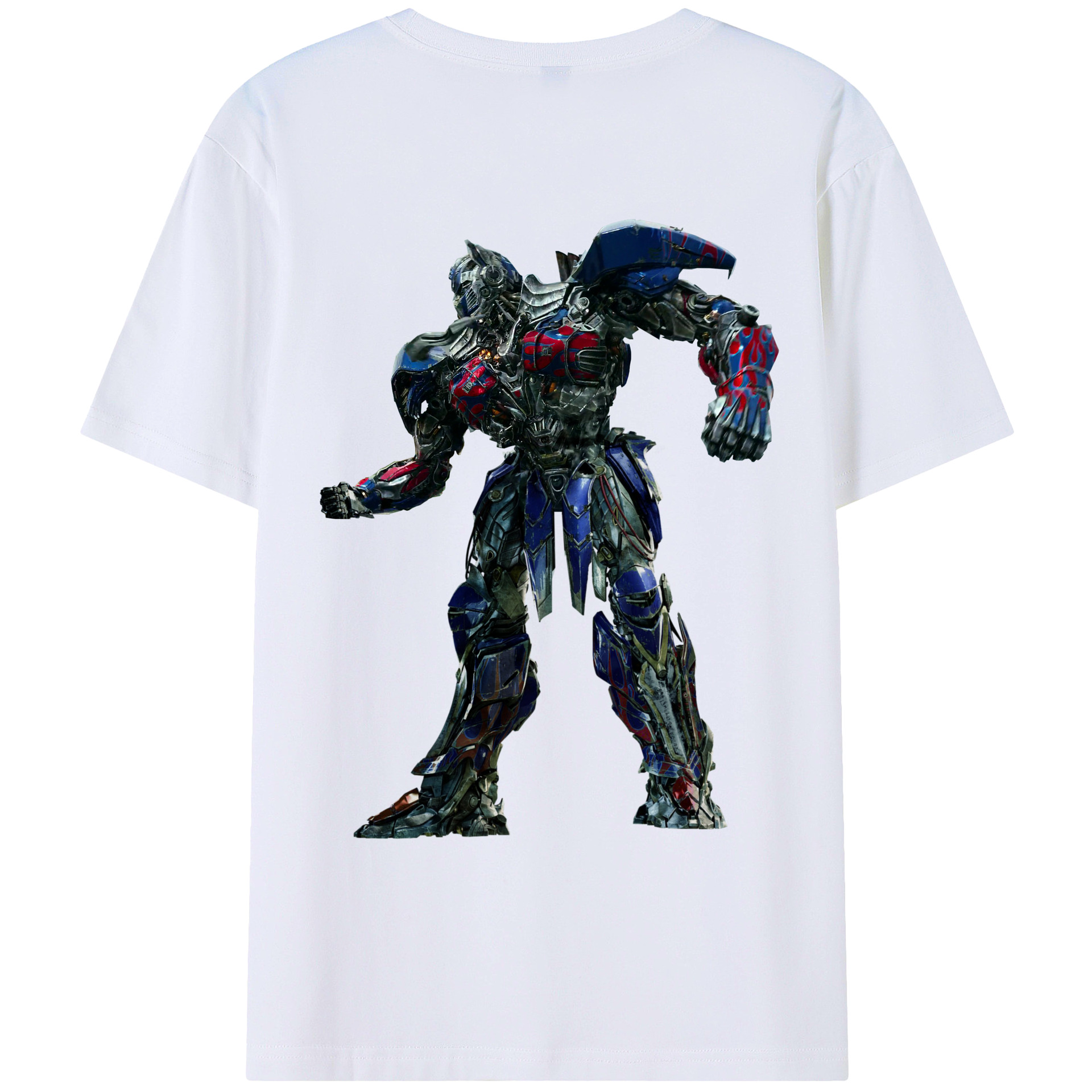 （画像用）  綿100％ メンズ半袖Tシャツ（バックプリント） 通気性