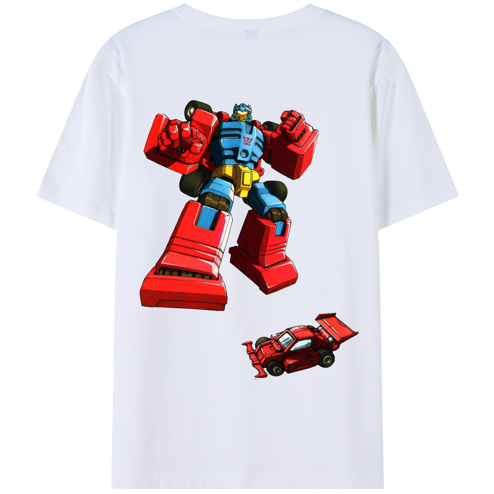 （画像用）  綿100％ メンズ半袖Tシャツ（バックプリント） 通気性