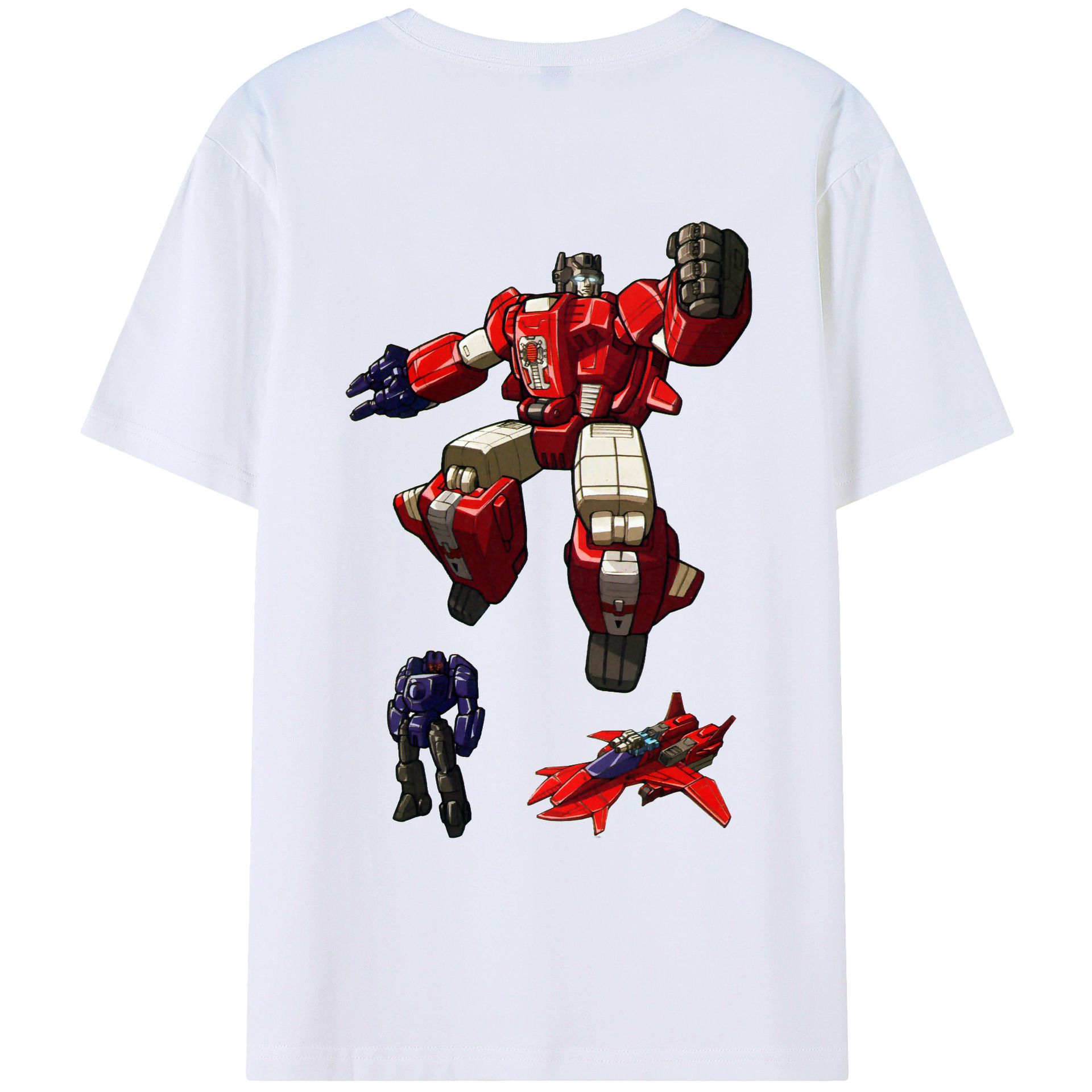 （画像用）  綿100％ メンズ半袖Tシャツ（バックプリント） 通気性