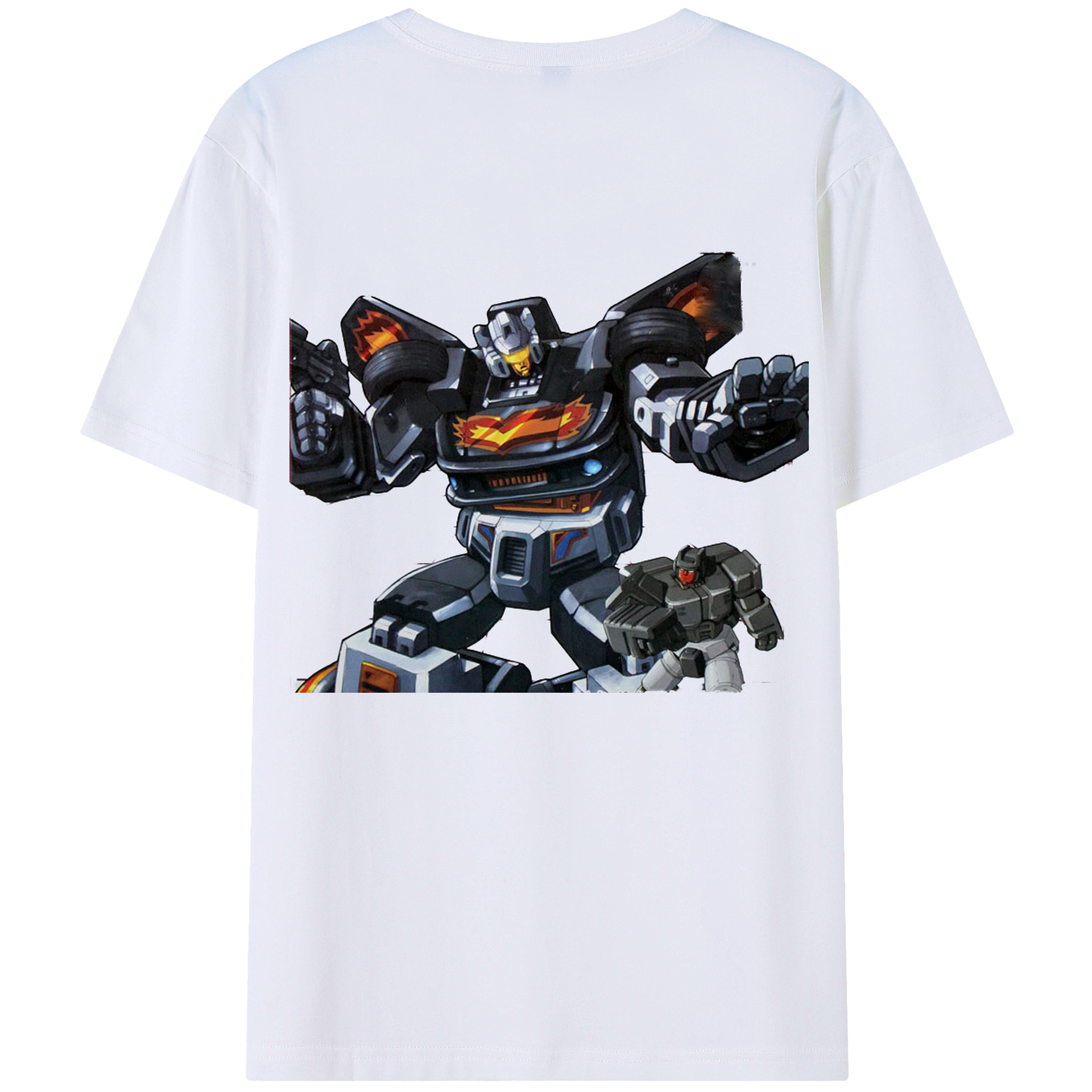 （画像用）  綿100％ メンズ半袖Tシャツ（バックプリント） 通気性