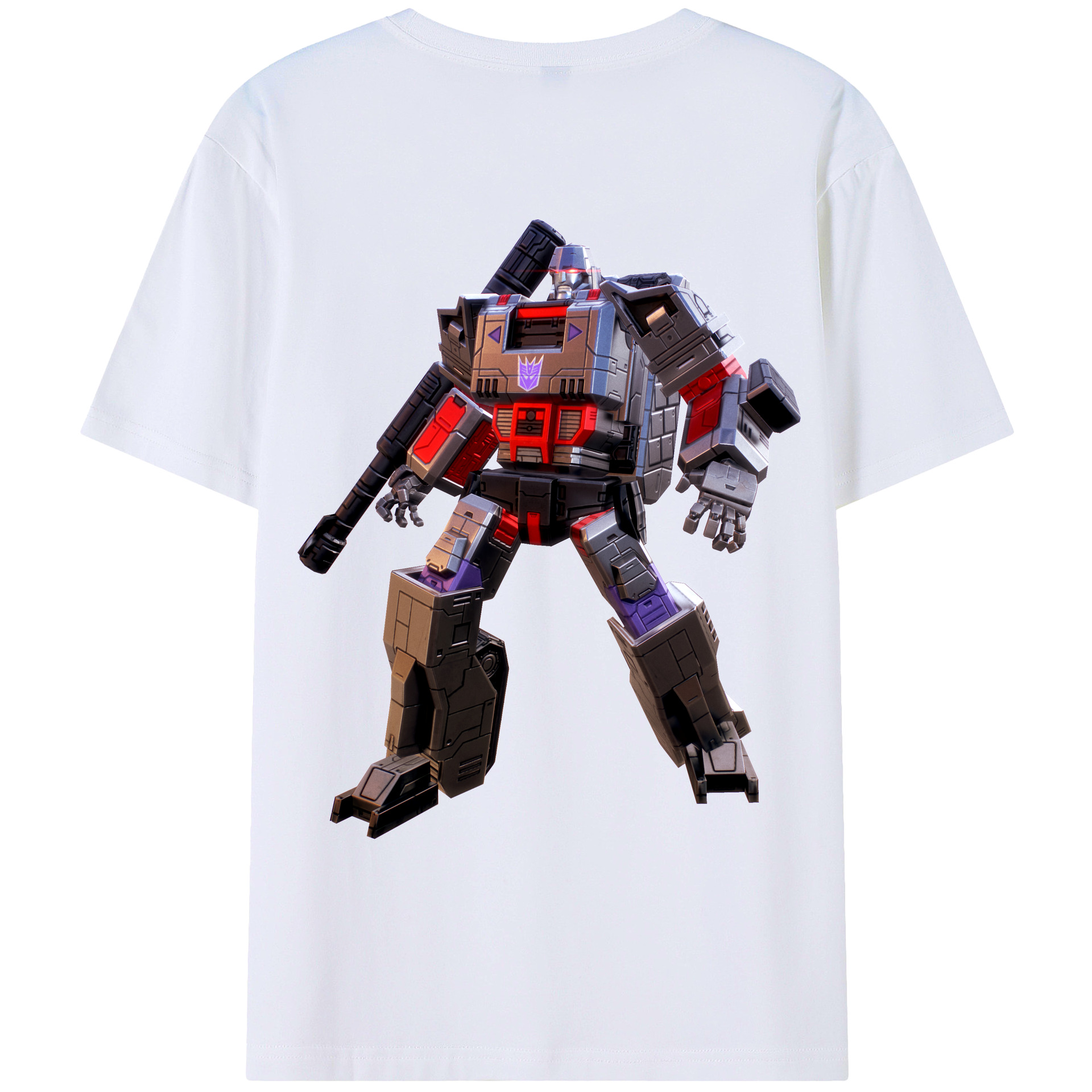 （画像用）  綿100％ メンズ半袖Tシャツ（バックプリント） 通気性