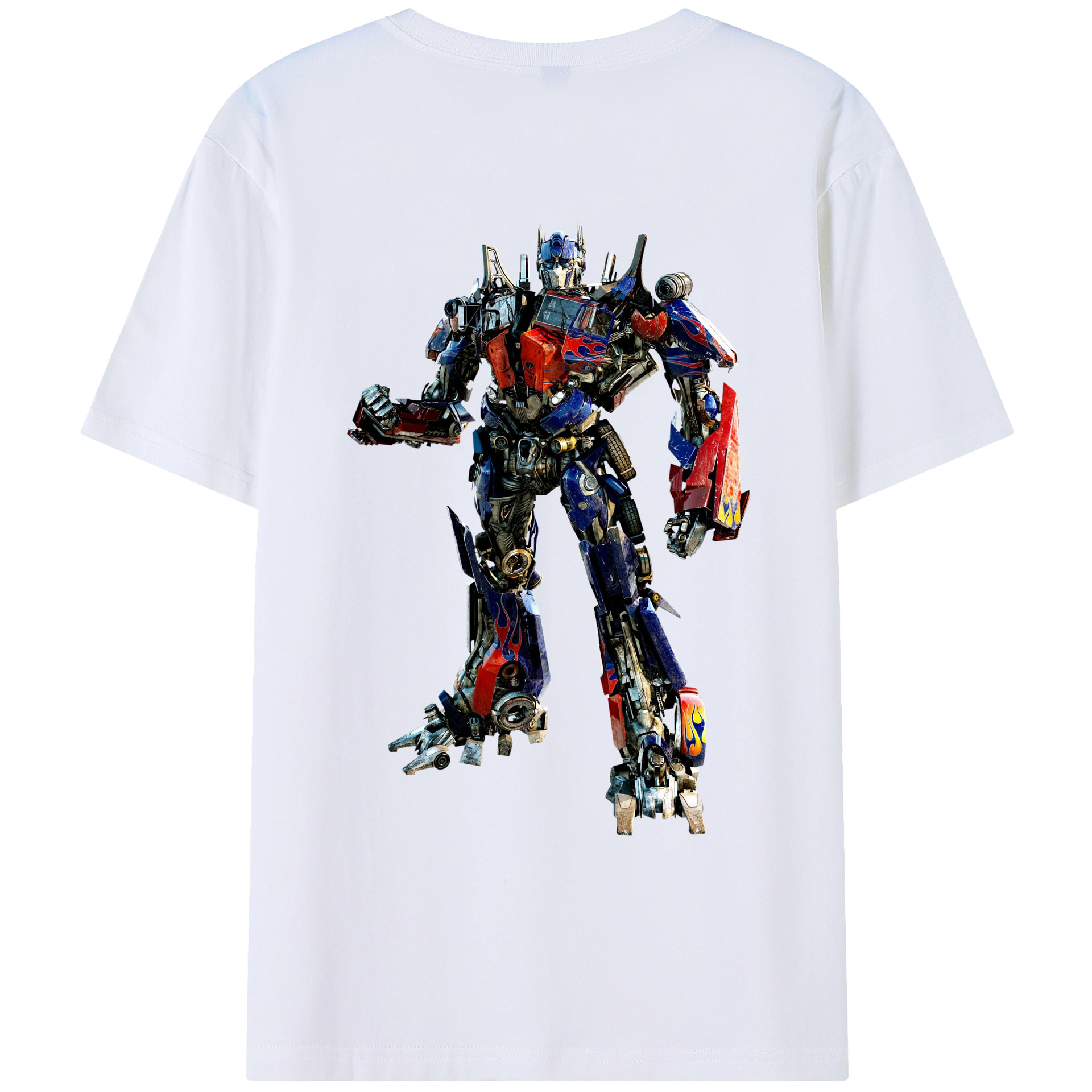 （画像用）  綿100％ メンズ半袖Tシャツ（バックプリント） 通気性