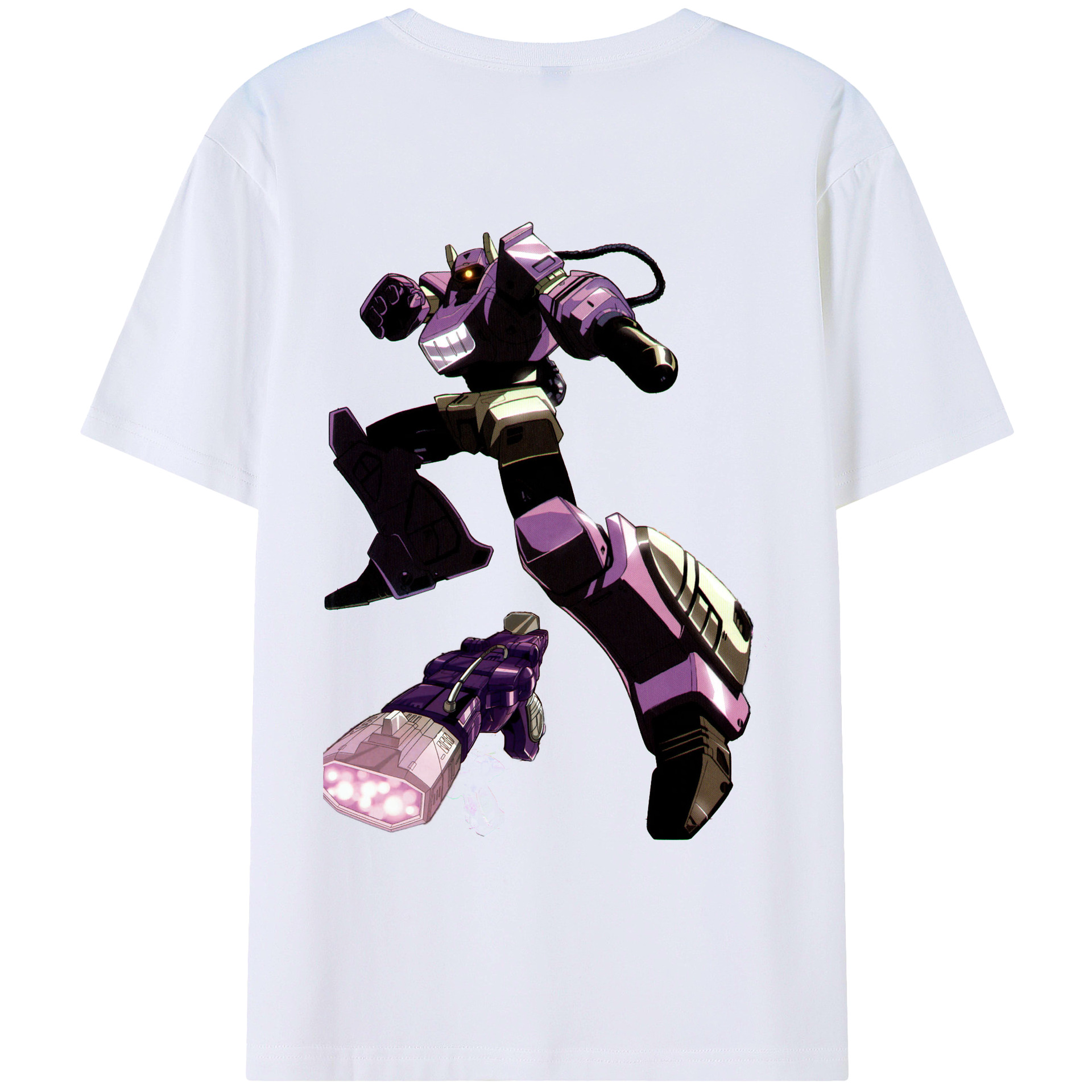 （画像用）  綿100％ メンズ半袖Tシャツ（バックプリント） 通気性