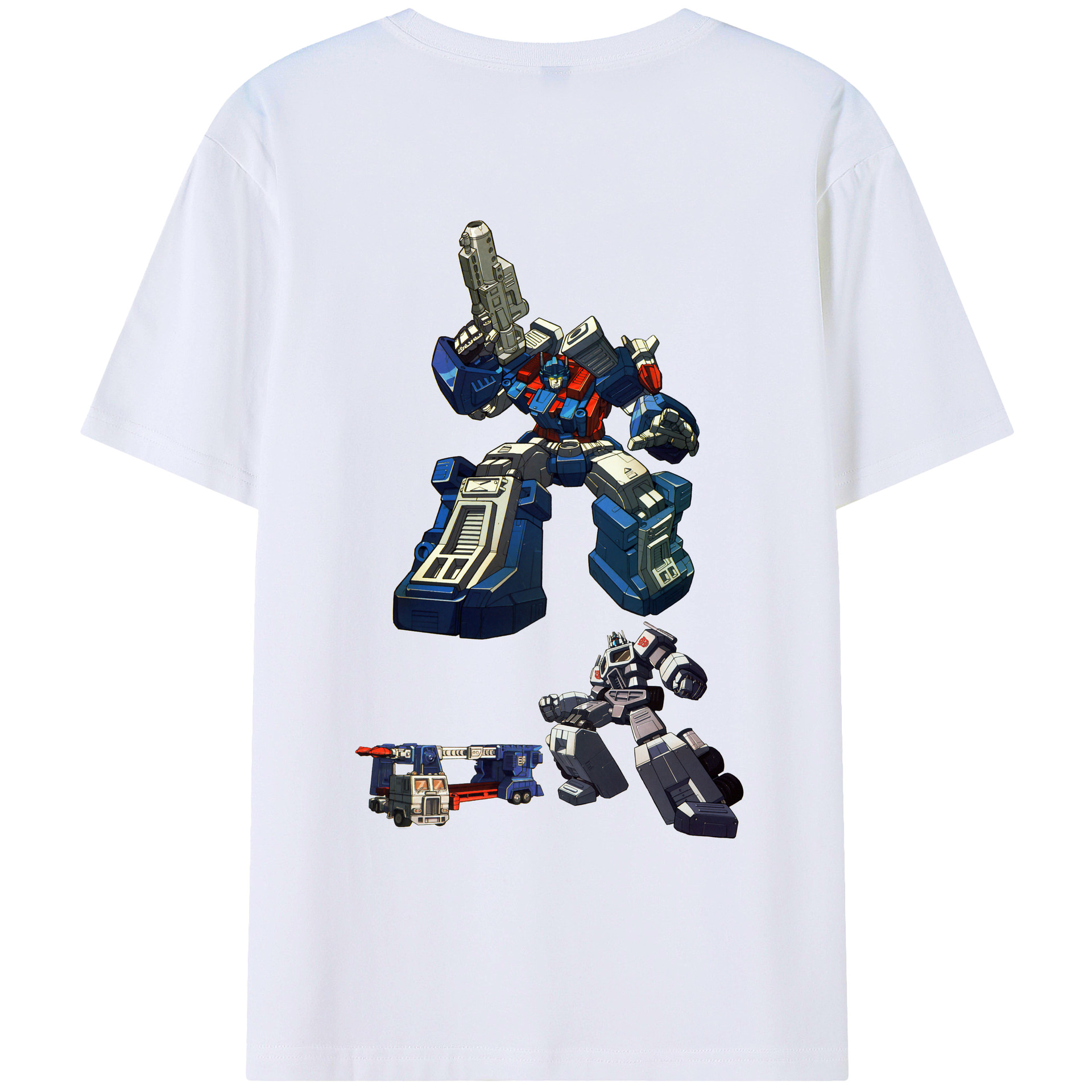 （画像用）  綿100％ メンズ半袖Tシャツ（バックプリント） 通気性