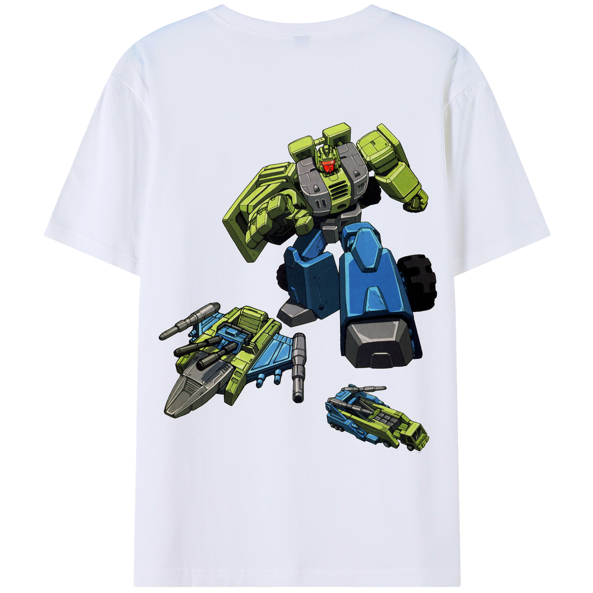 （画像用）  綿100％ メンズ半袖Tシャツ（バックプリント） 通気性