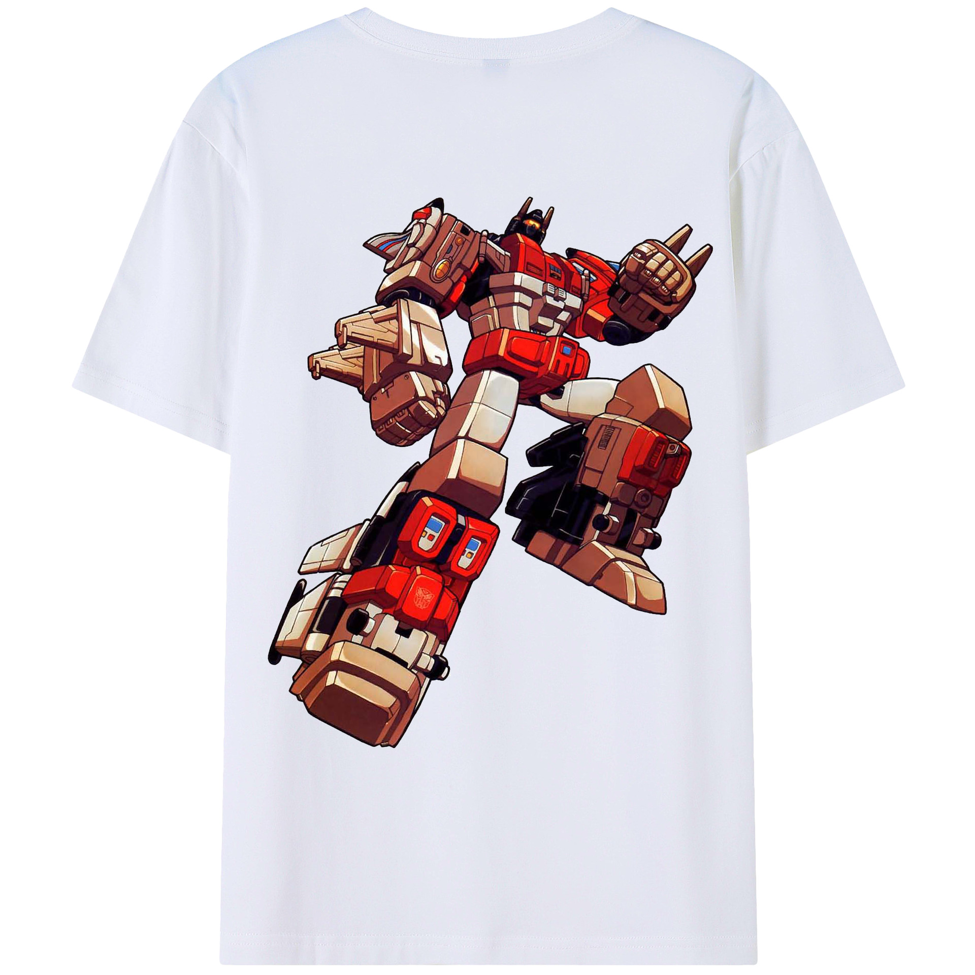 （画像用）  綿100％ メンズ半袖Tシャツ（バックプリント） 通気性