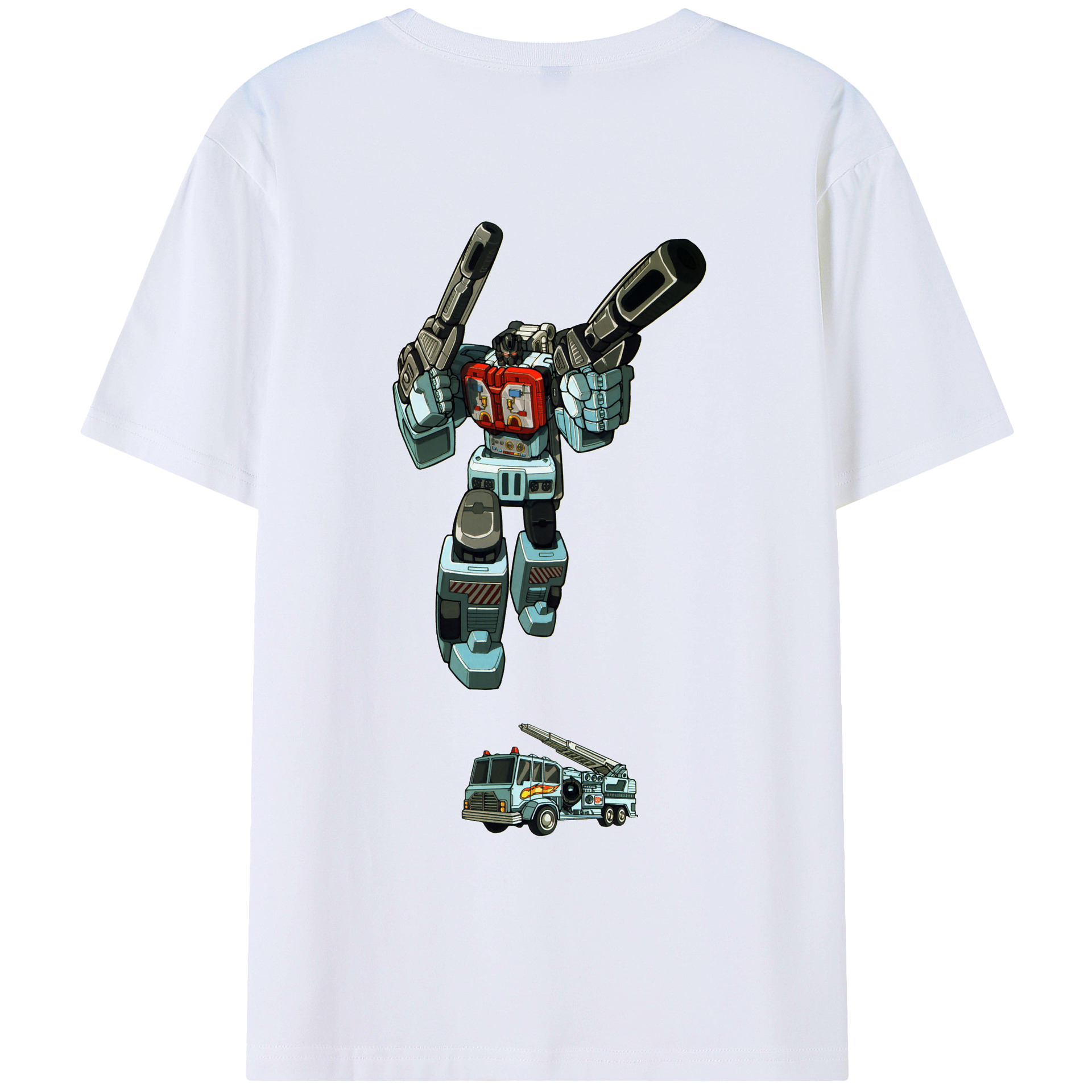 （画像用）  綿100％ メンズ半袖Tシャツ（バックプリント） 通気性