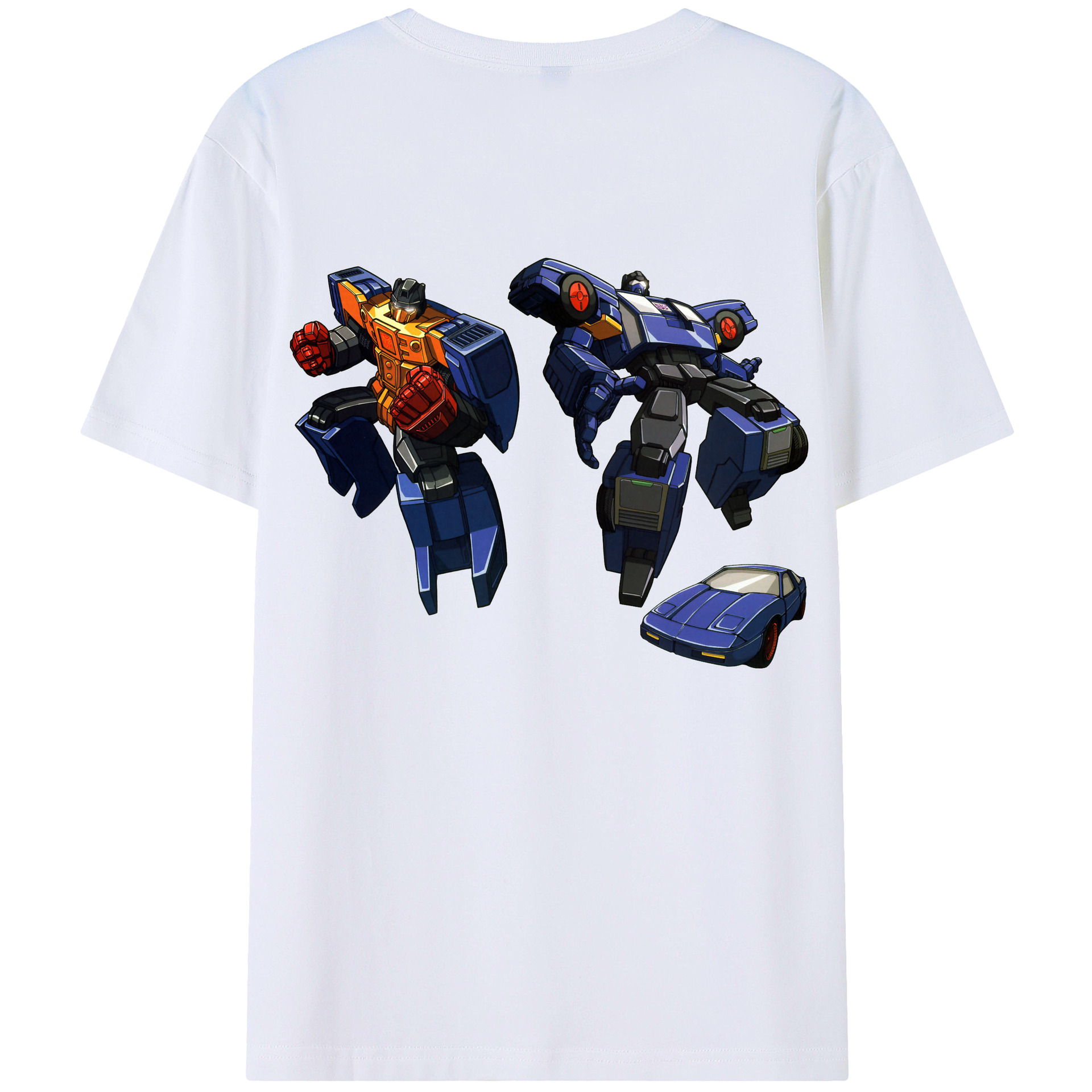 （画像用）  綿100％ メンズ半袖Tシャツ（バックプリント） 通気性