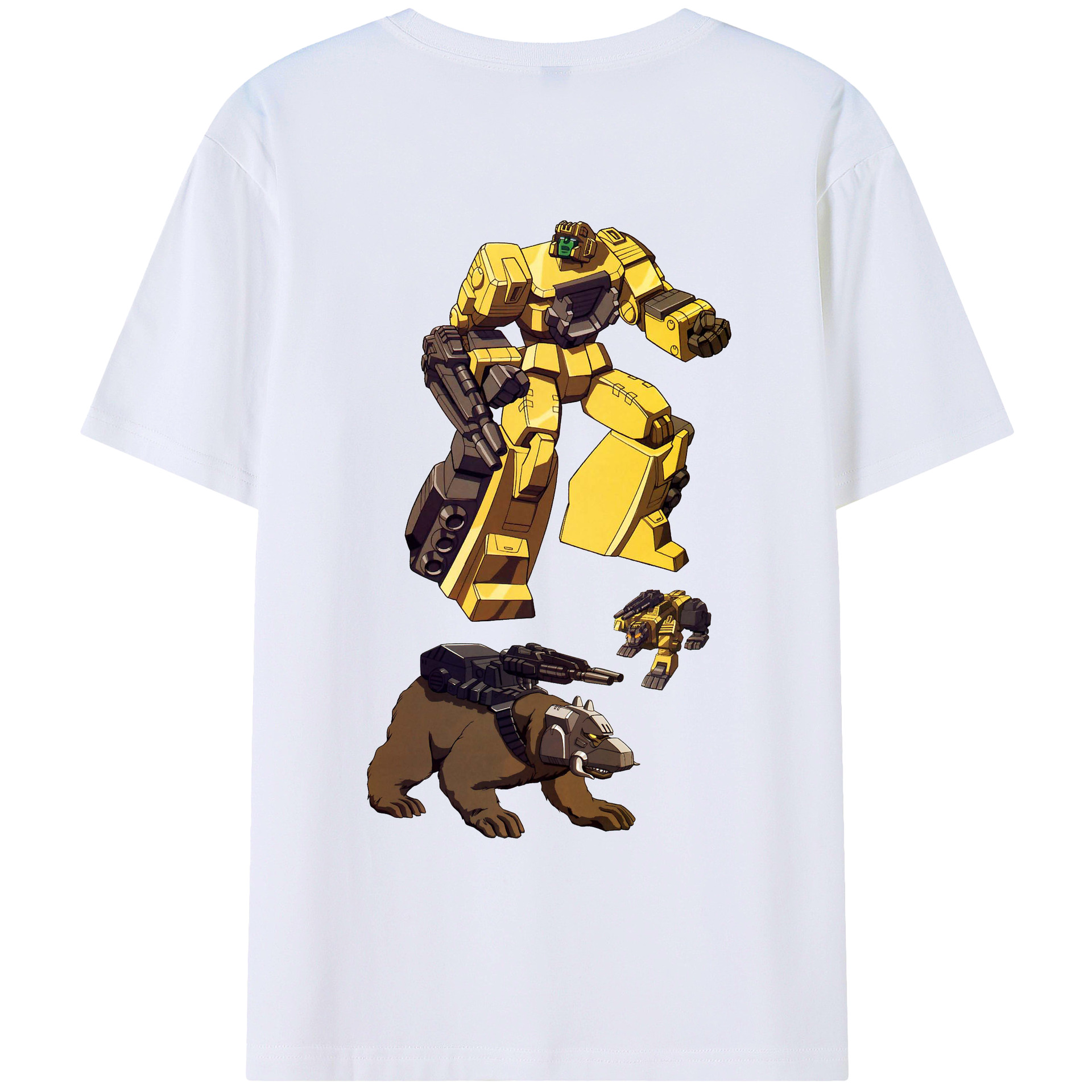 （画像用）  綿100％ メンズ半袖Tシャツ（バックプリント） 通気性