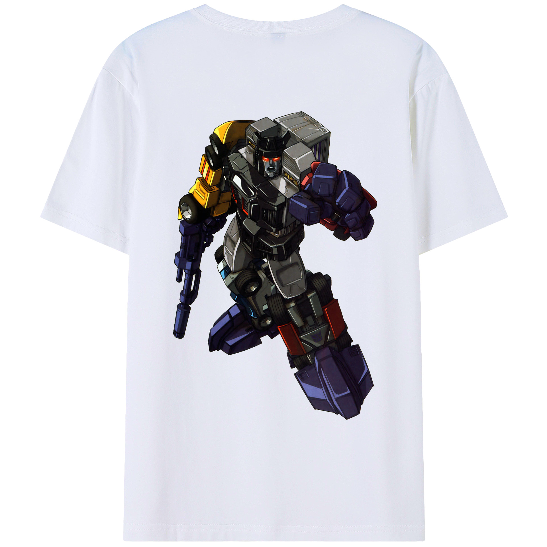 （画像用）  綿100％ メンズ半袖Tシャツ（バックプリント） 通気性