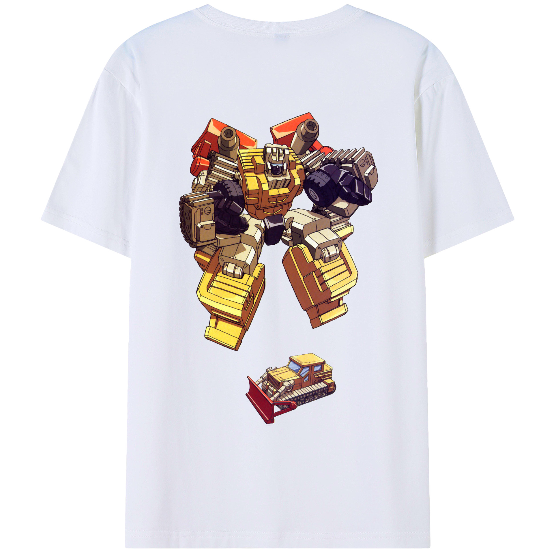 （画像用）  綿100％ メンズ半袖Tシャツ（バックプリント） 通気性