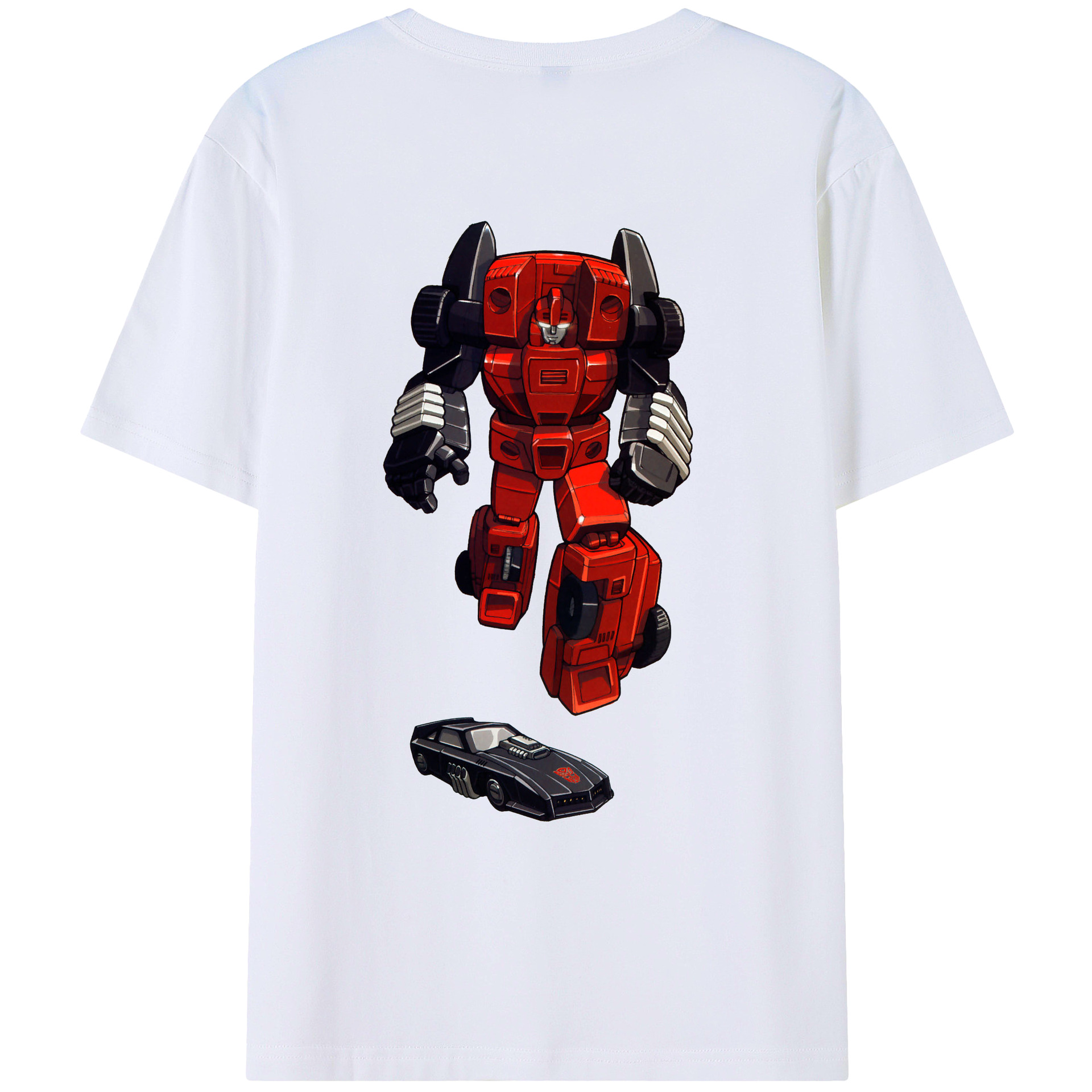 （画像用）  綿100％ メンズ半袖Tシャツ（バックプリント） 通気性