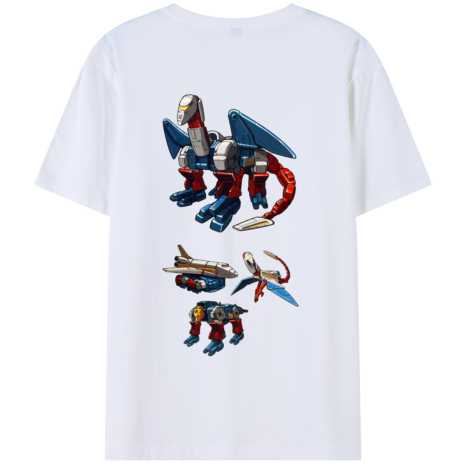 （画像用）  綿100％ メンズ半袖Tシャツ（バックプリント） 通気性