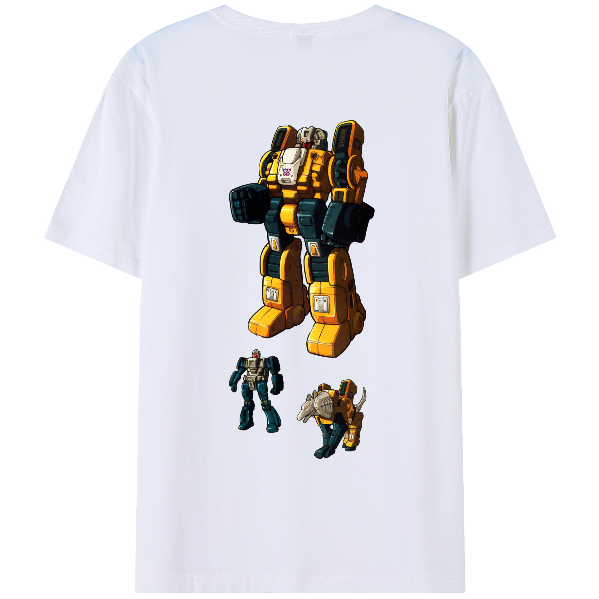 （画像用）  綿100％ メンズ半袖Tシャツ（バックプリント） 通気性