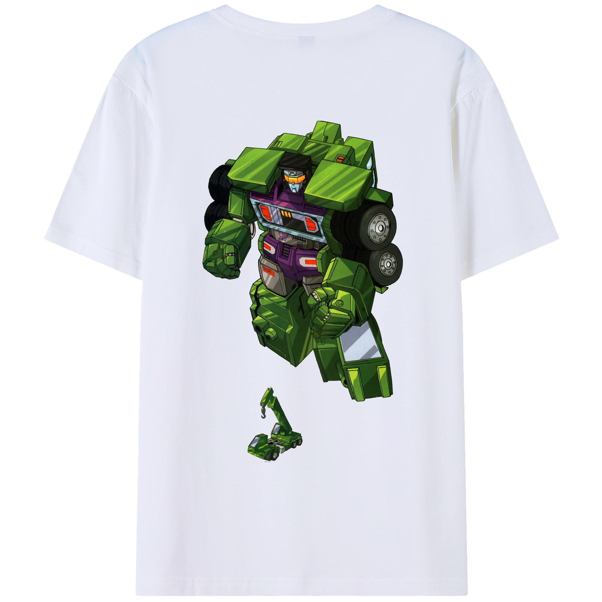 （画像用）  綿100％ メンズ半袖Tシャツ（バックプリント） 通気性