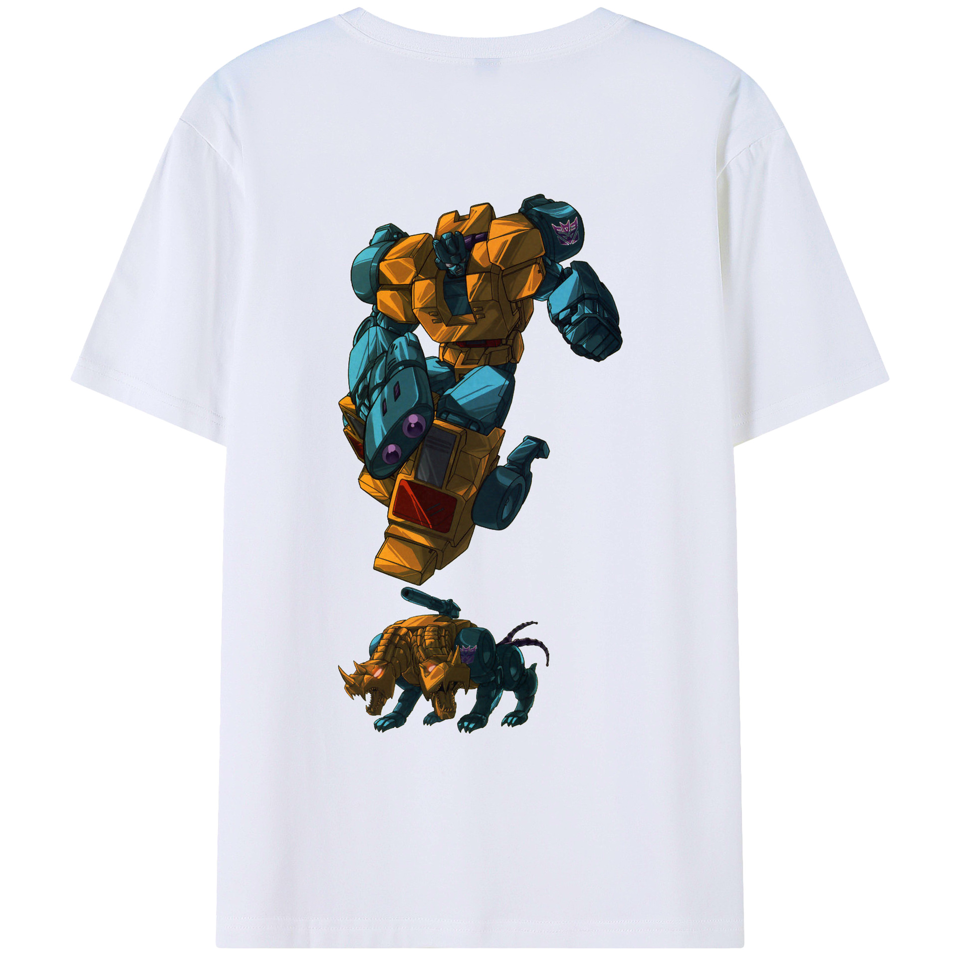 （画像用）  綿100％ メンズ半袖Tシャツ（バックプリント） 通気性