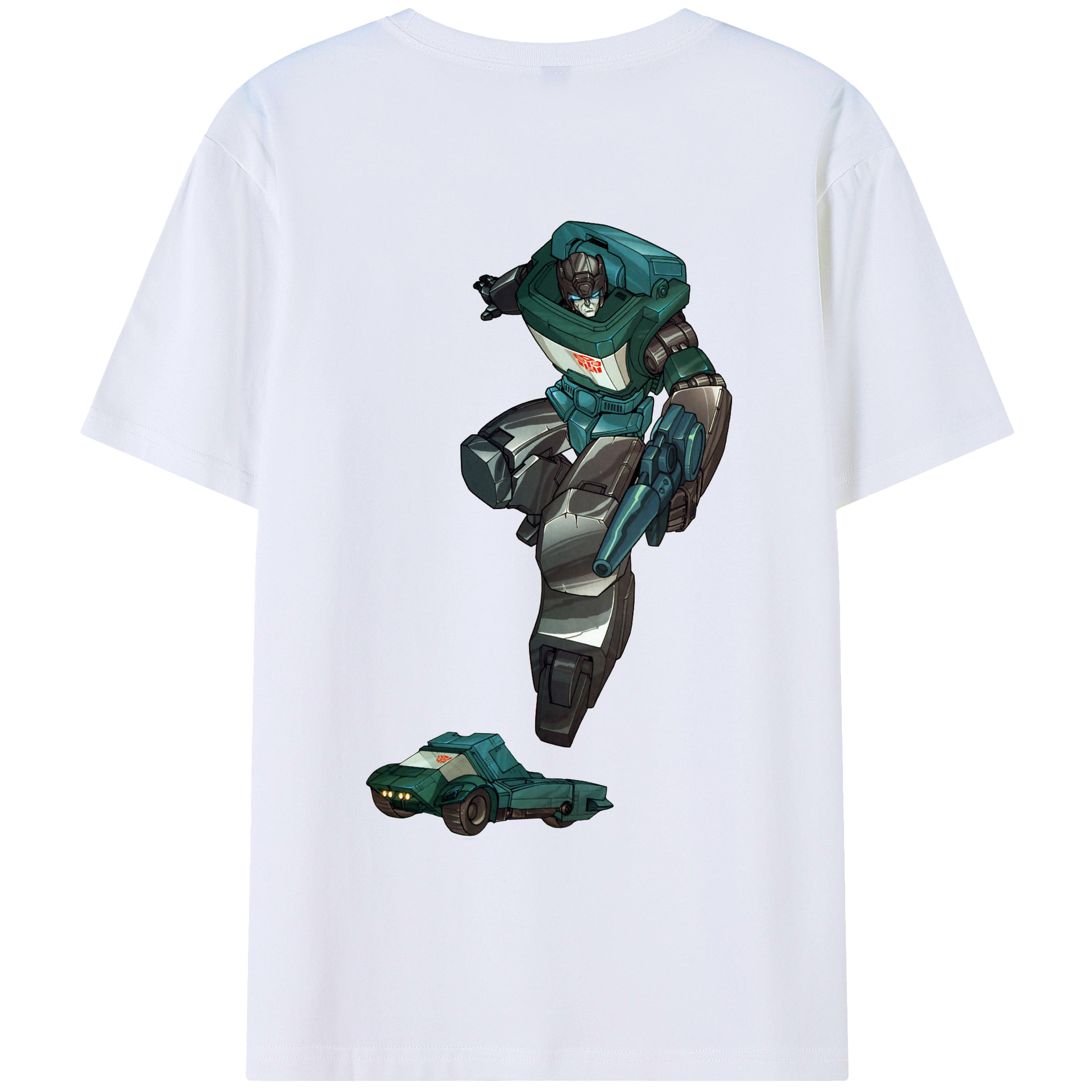 （画像用）  綿100％ メンズ半袖Tシャツ（バックプリント） 通気性