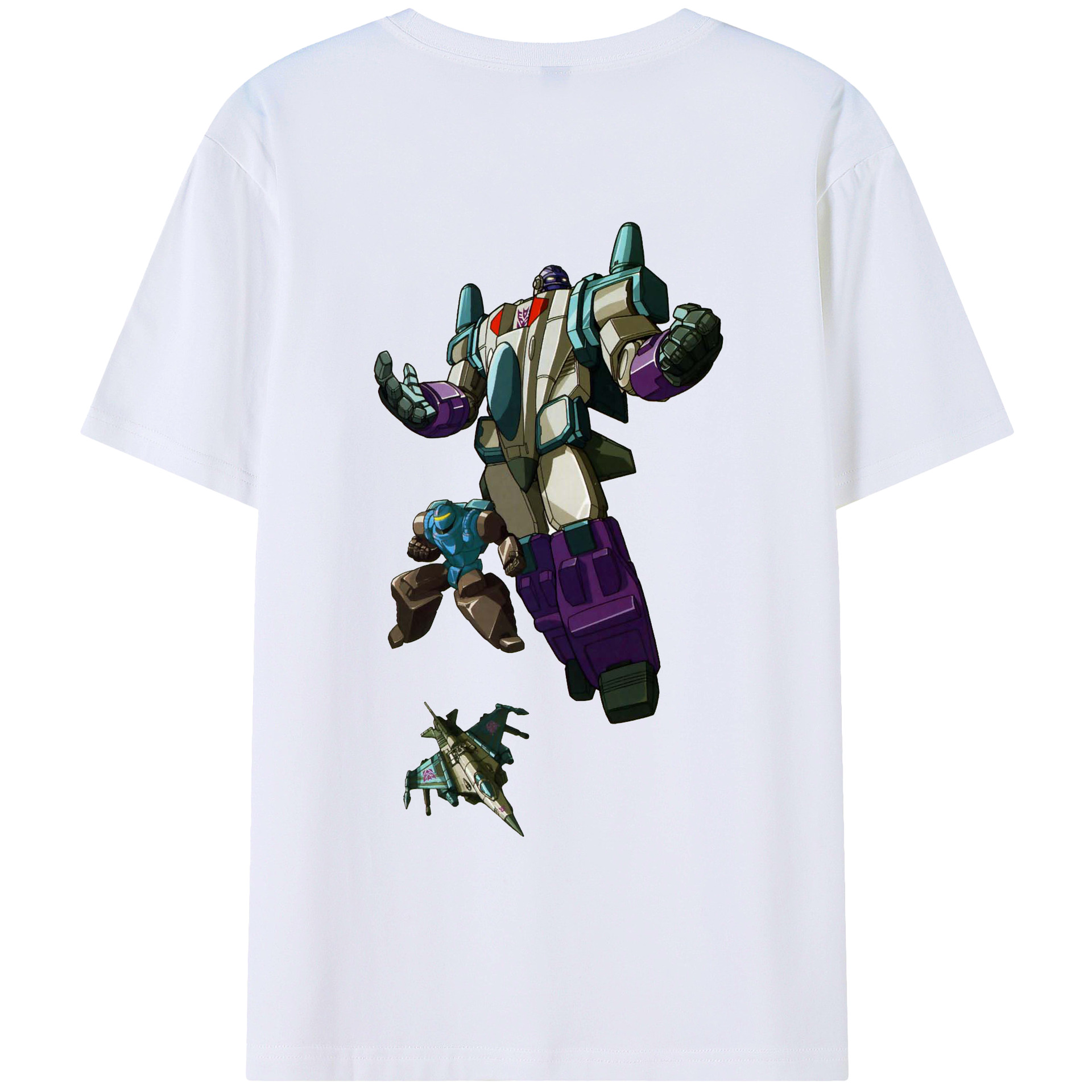 （画像用）  綿100％ メンズ半袖Tシャツ（バックプリント） 通気性