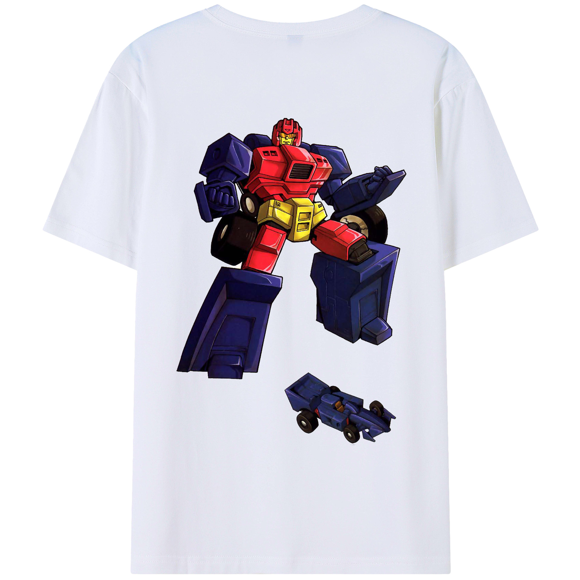 （画像用）  綿100％ メンズ半袖Tシャツ（バックプリント） 通気性
