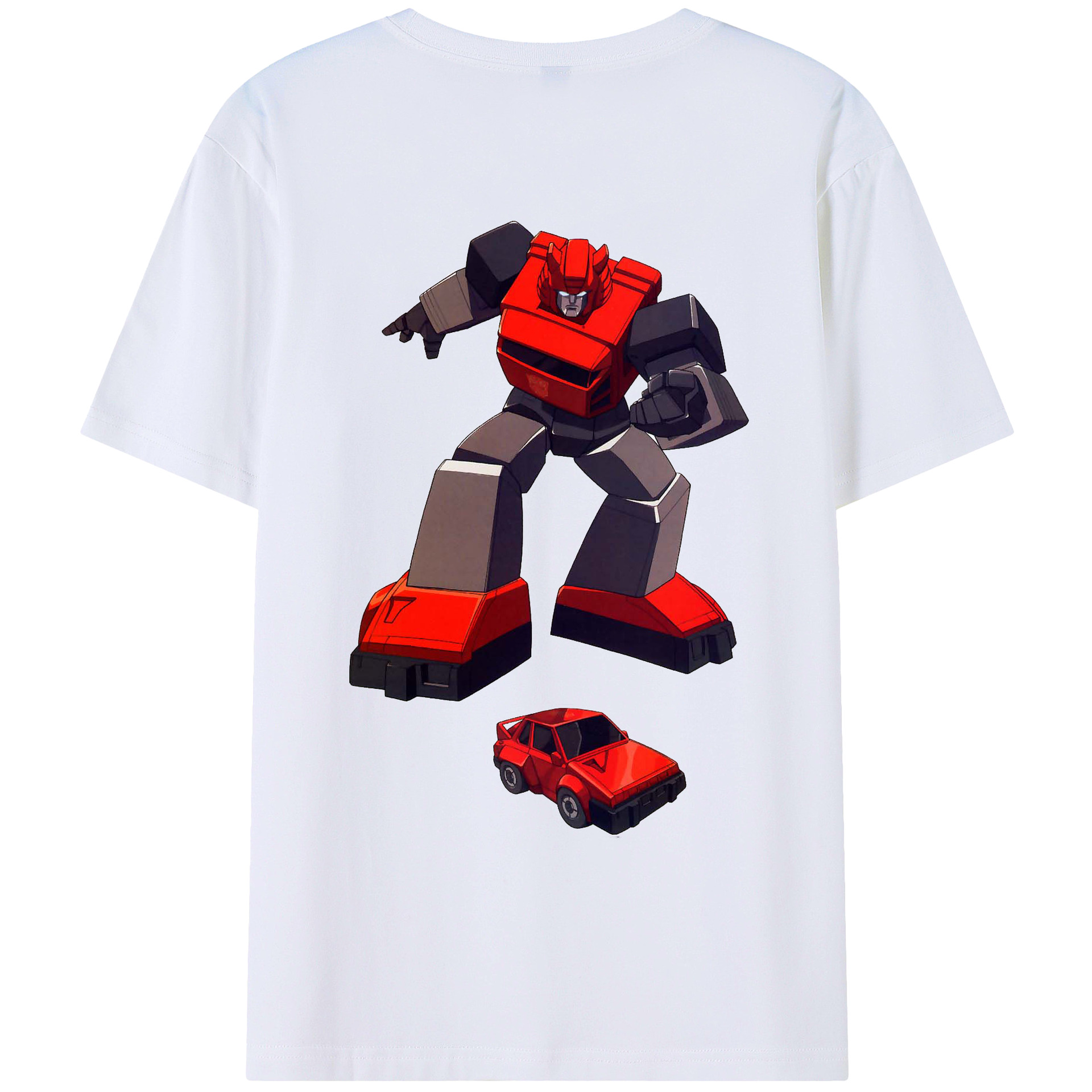 （画像用）  綿100％ メンズ半袖Tシャツ（バックプリント） 通気性