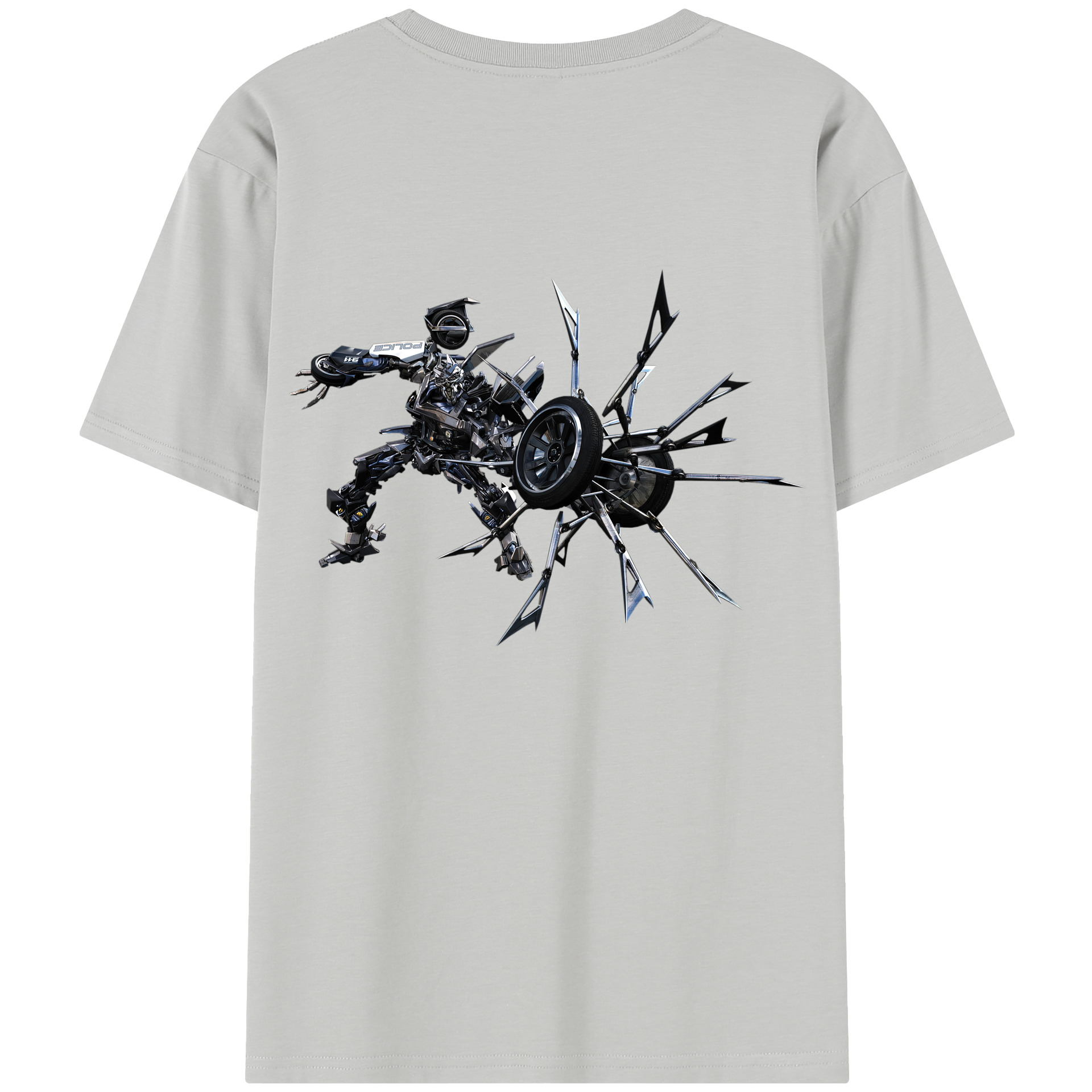 （画像用）  レディース半袖Tシャツ(バックプリント)