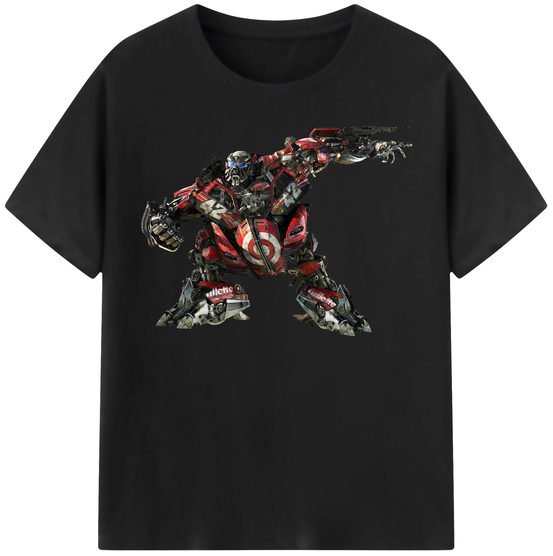 （画像用）  レディースカジュアルプリントTシャツ（綿100％）
