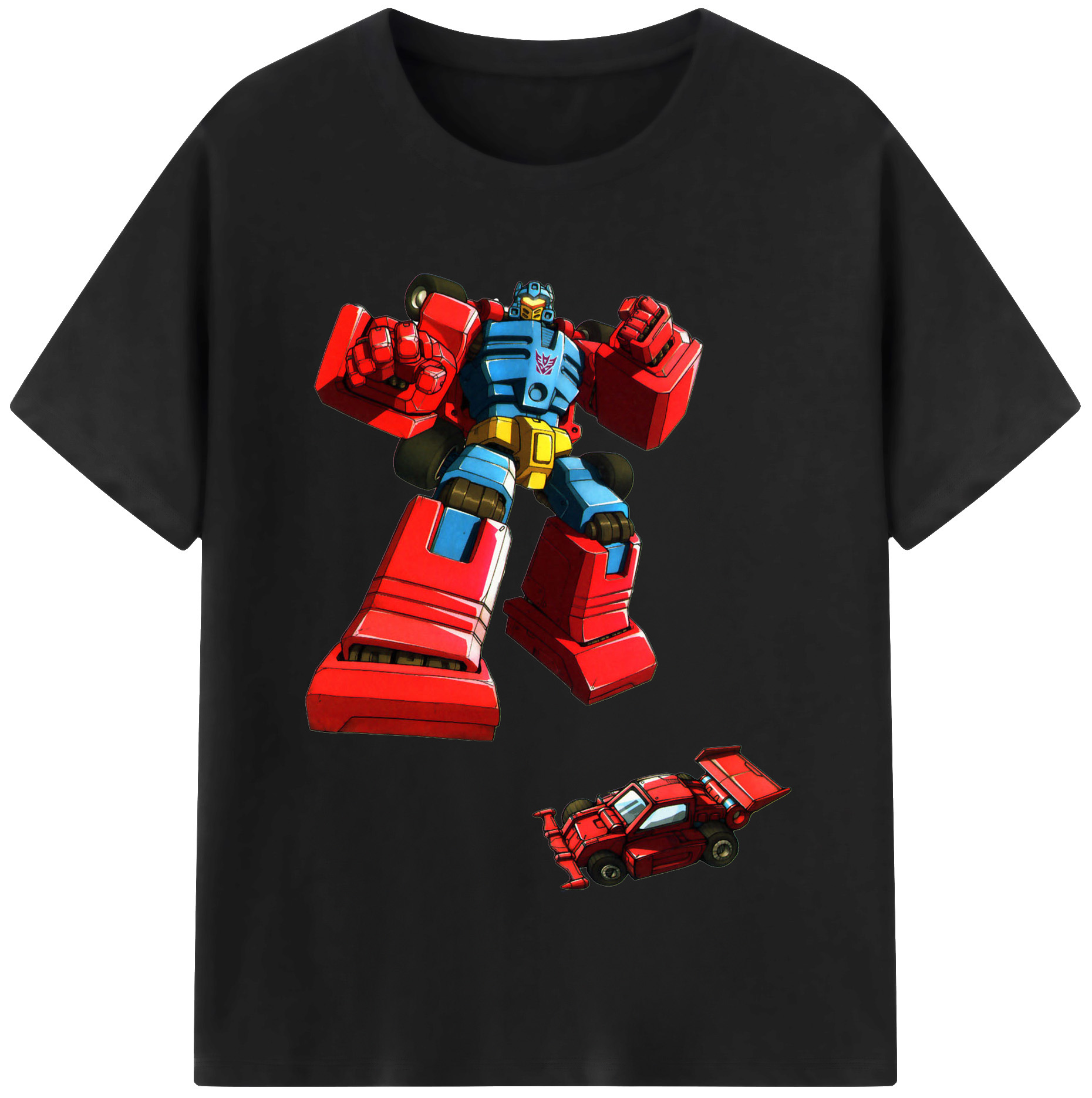 （画像用）  レディースカジュアルプリントTシャツ（綿100％）