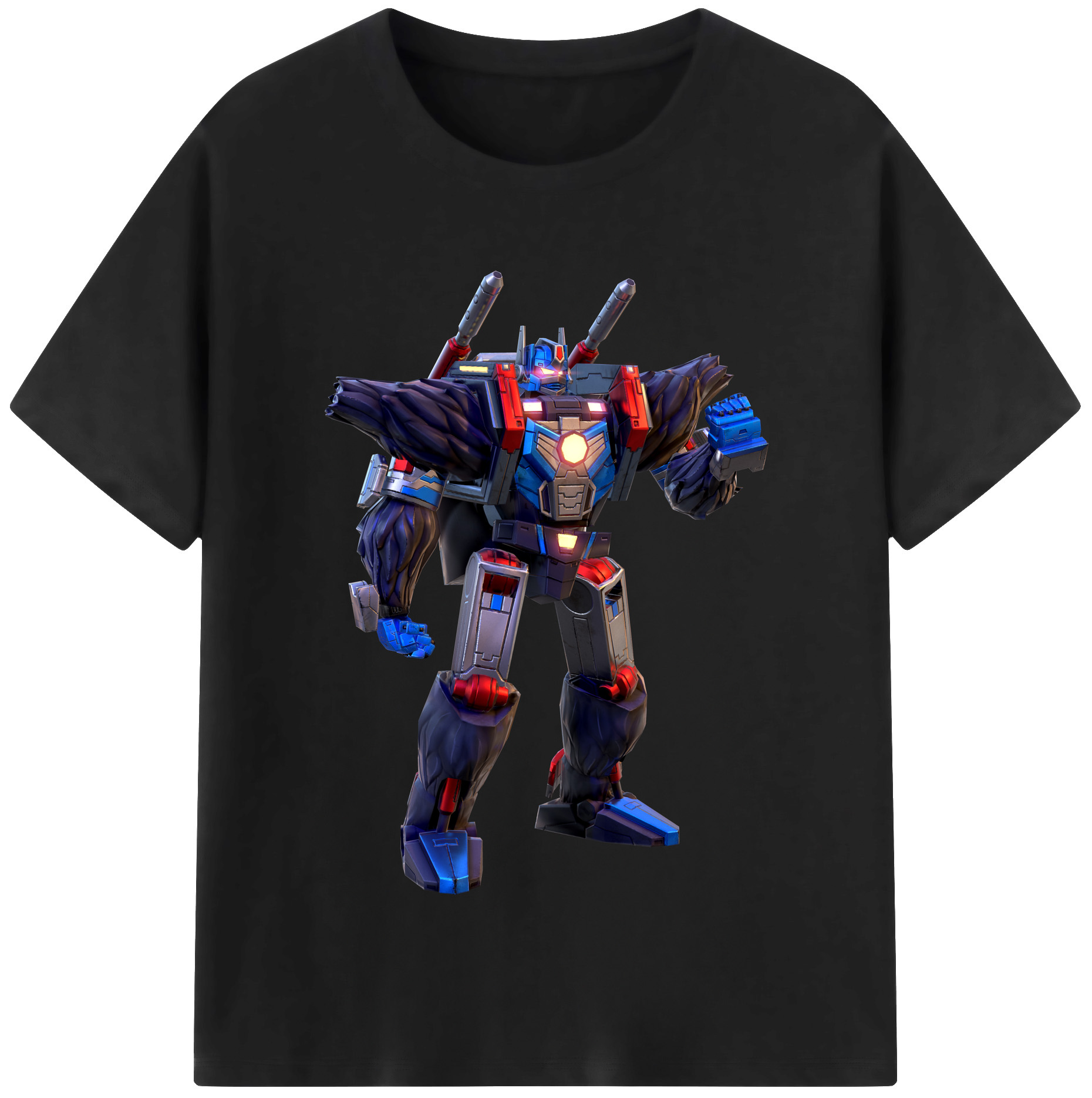 （画像用）  レディースカジュアルプリントTシャツ（綿100％）